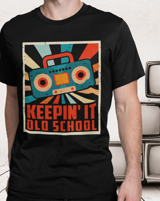 KEEPIN‘IT OLD SCHOOL - MEN SHIRT