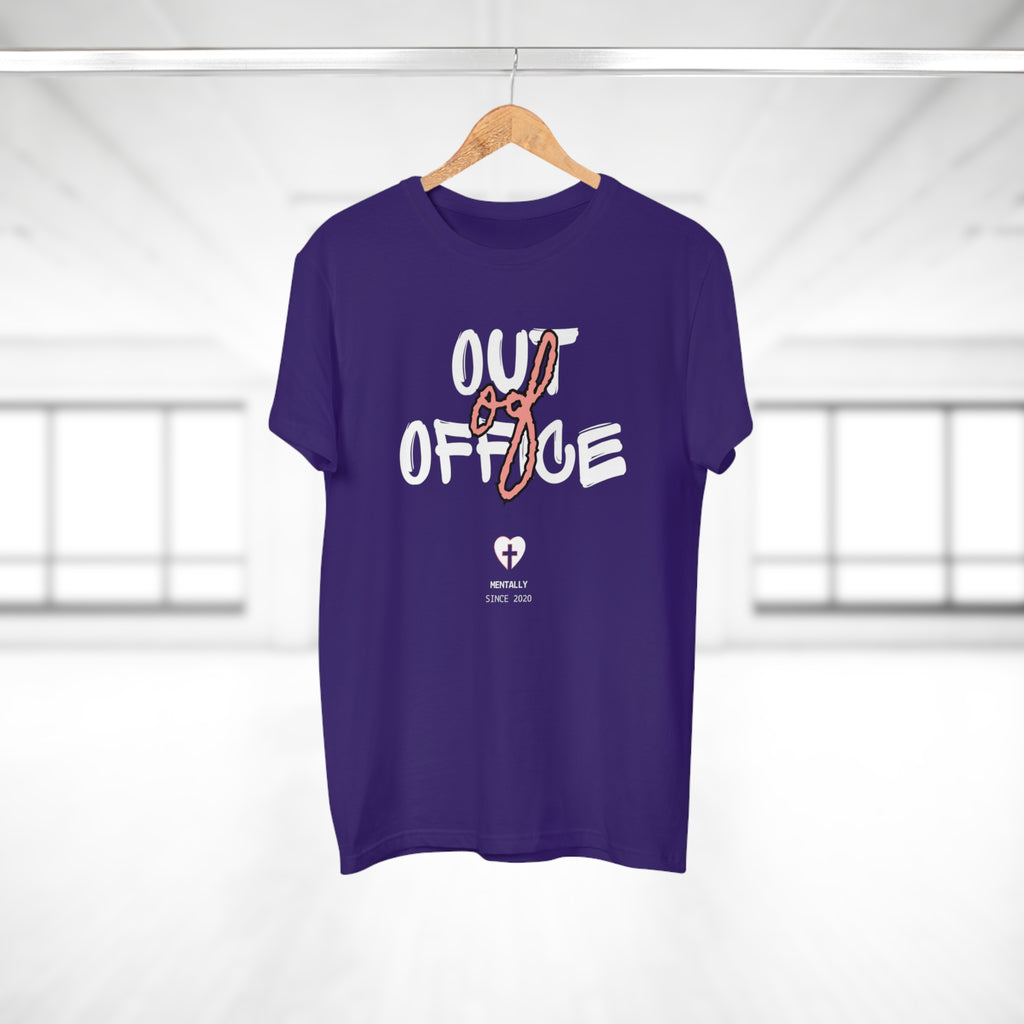 OUT OF OFFICE. MENTALLY SINCE 2020 - Lustiges Männer T-Shirt – Post-Pandemie Humor