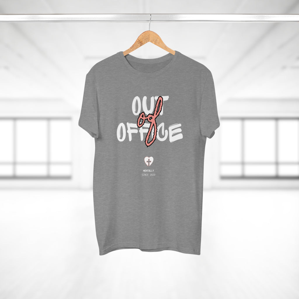 OUT OF OFFICE. MENTALLY SINCE 2020 - Lustiges Männer T-Shirt – Post-Pandemie Humor