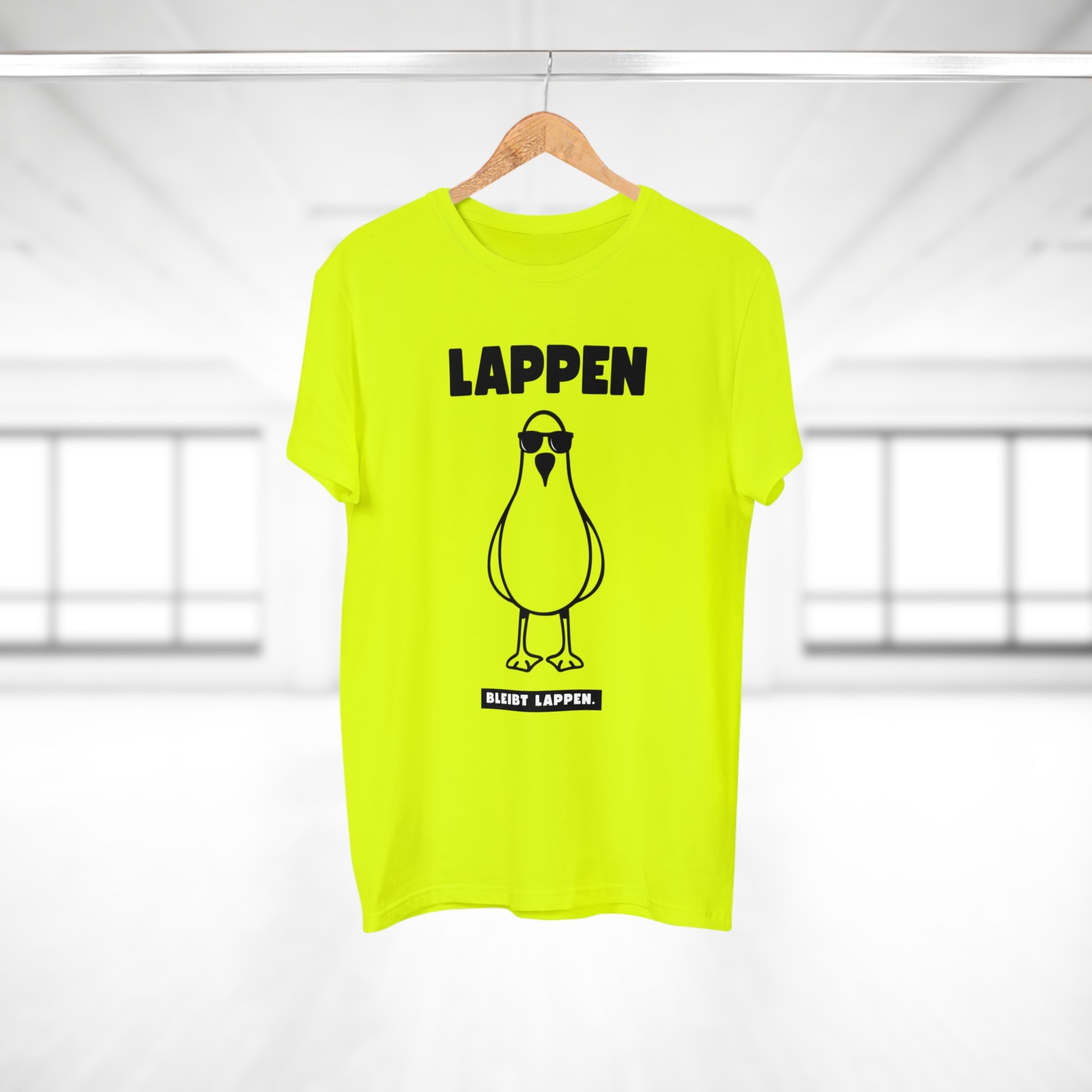 LAPPEN BLEIBT LAPPEN - Statement T-Shirt mit maritimem Flair – Für echte Küstenkinder und Möwen-Fans