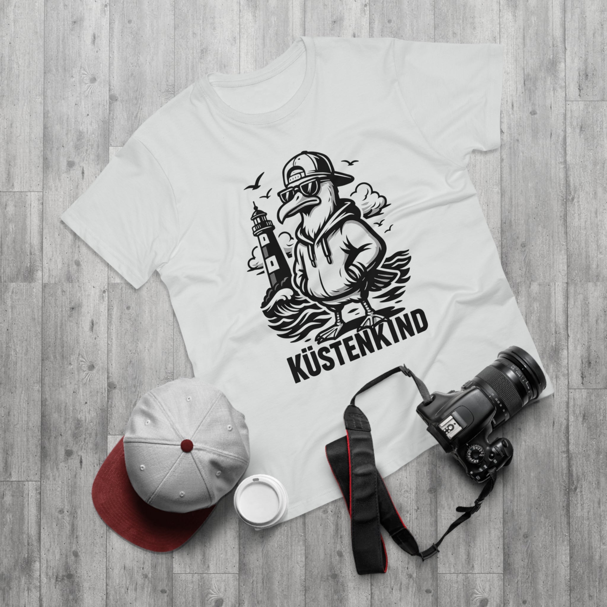 Küstenkind | T-Shirt Herren | Nordisch. Frei. Echt.