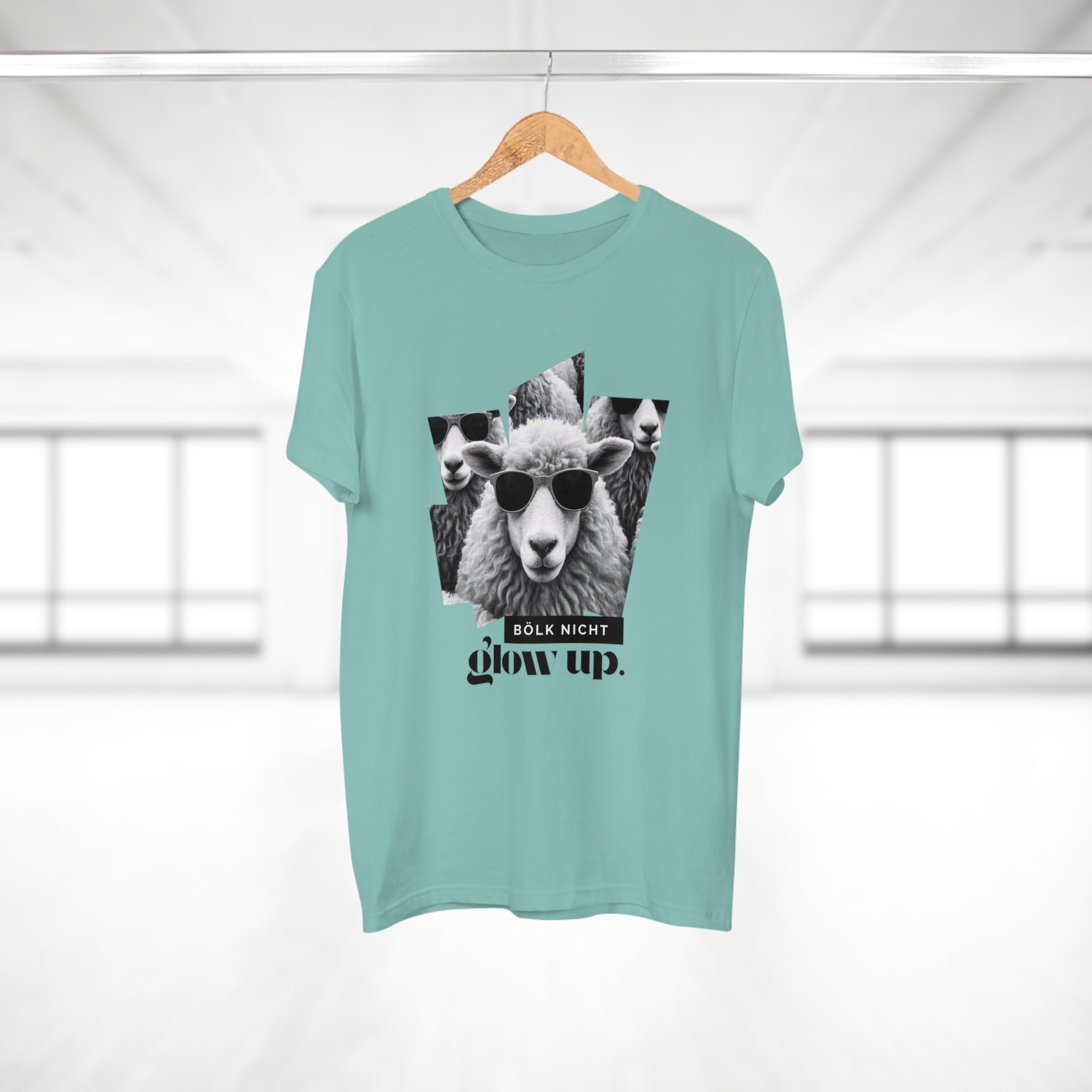 BÖLK NICHT. GLOW UP - Sarkasmus trifft Selfcare – T-Shirt mit Statement