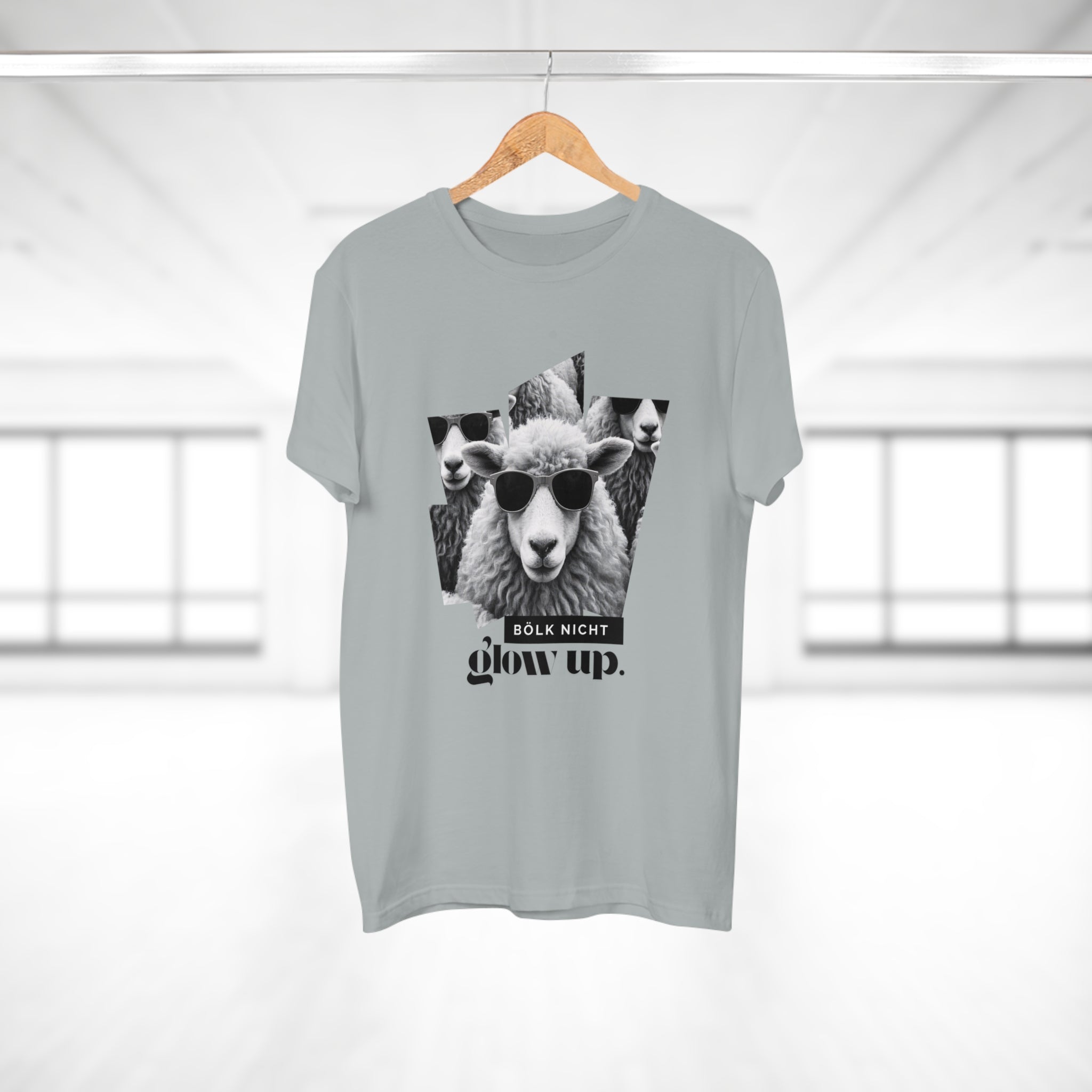 BÖLK NICHT. GLOW UP - Sarkasmus trifft Selfcare – T-Shirt mit Statement