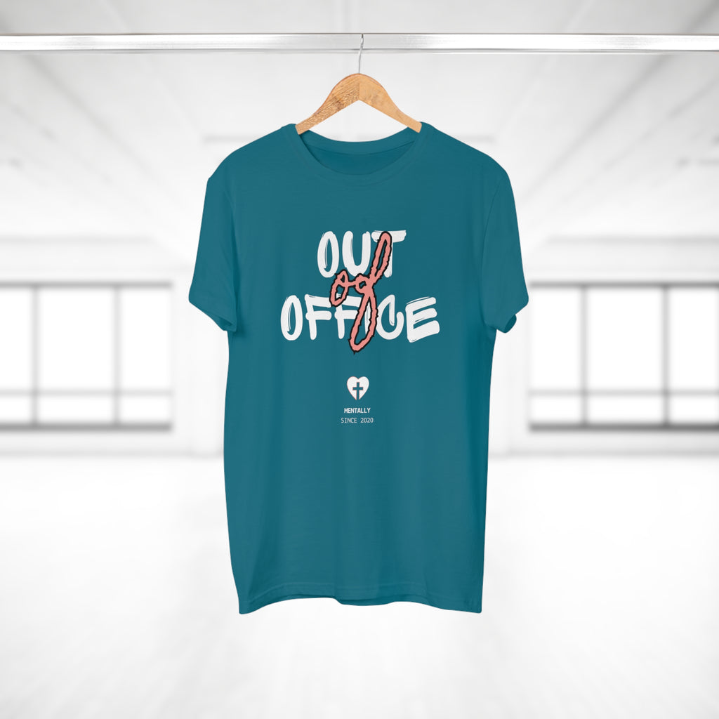 OUT OF OFFICE. MENTALLY SINCE 2020 - Lustiges Männer T-Shirt – Post-Pandemie Humor