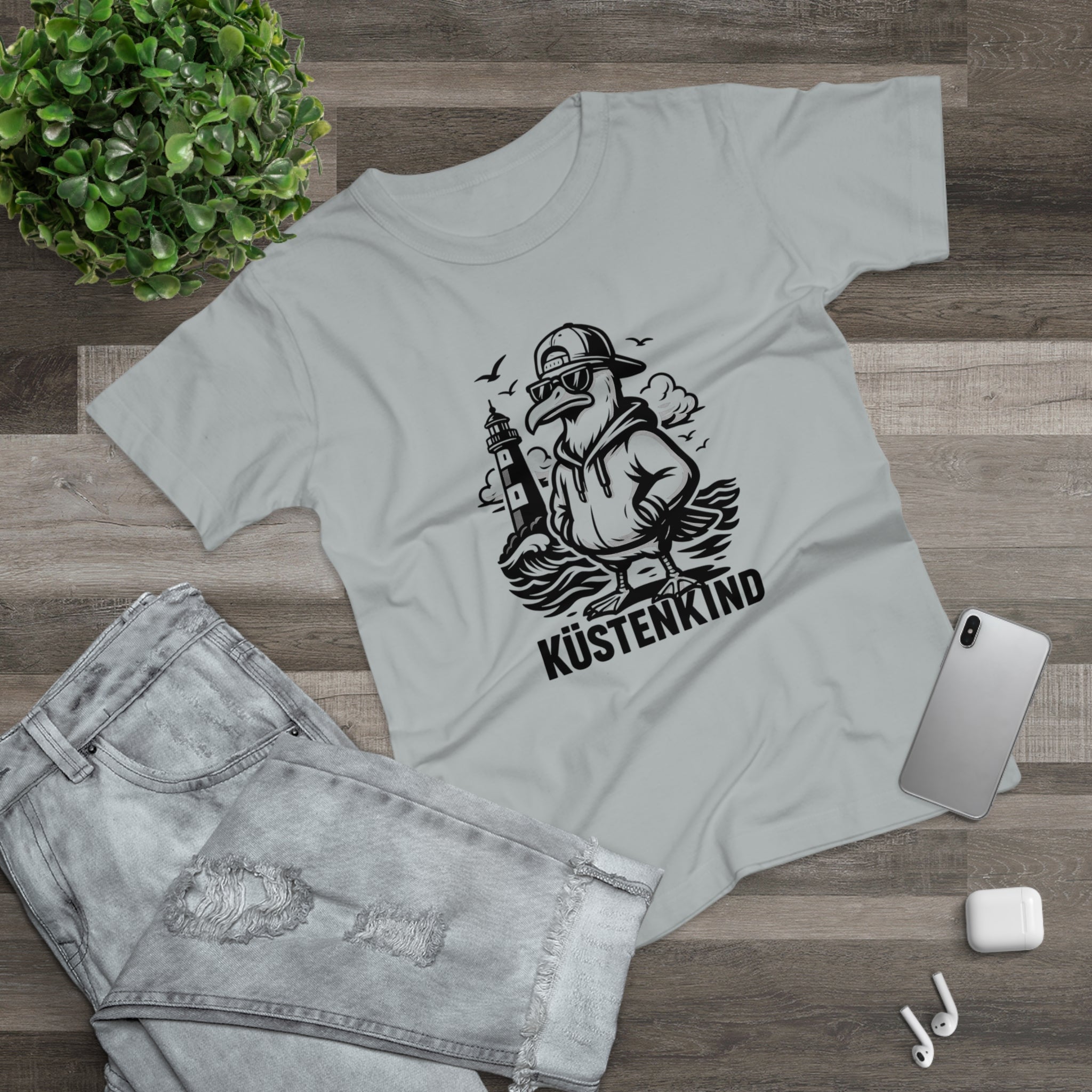 Küstenkind | T-Shirt Damen | Nordisch. Frei. Echt.