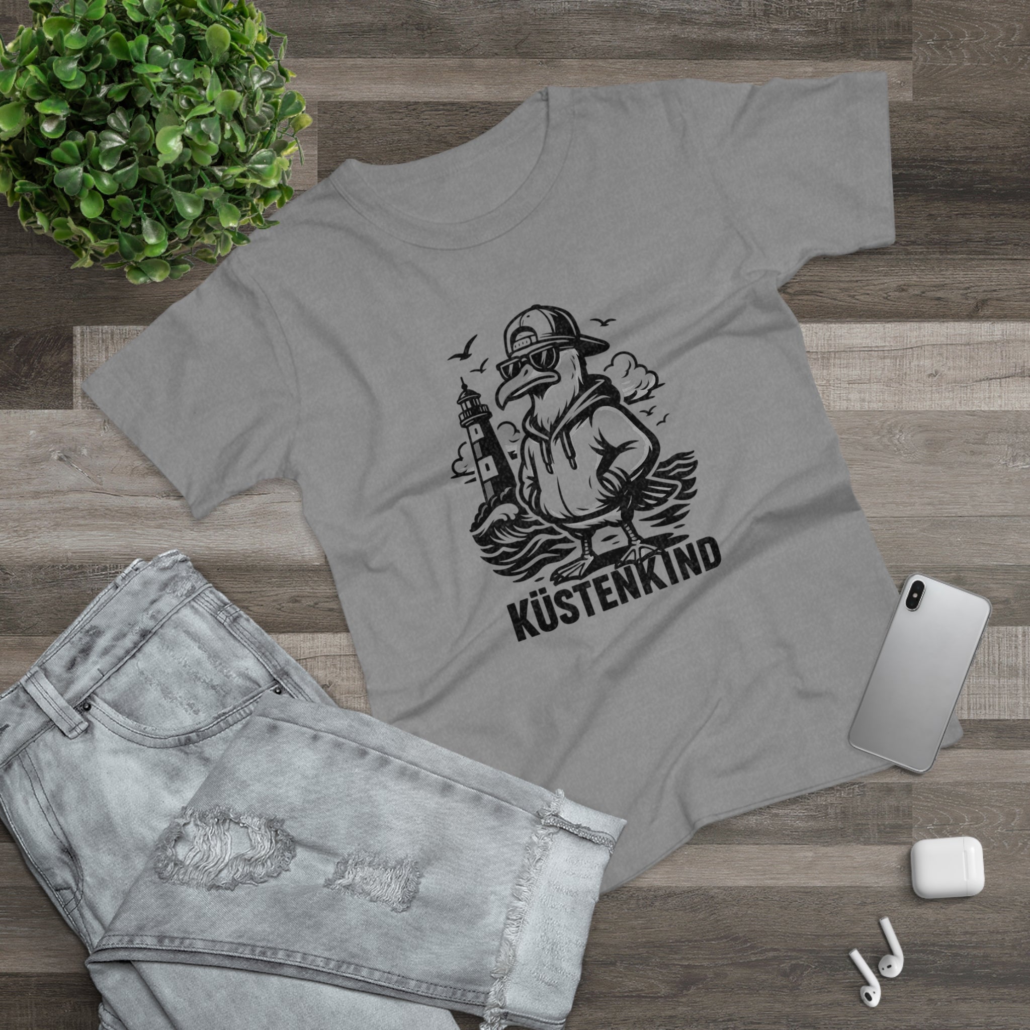 Küstenkind | T-Shirt Damen | Nordisch. Frei. Echt.