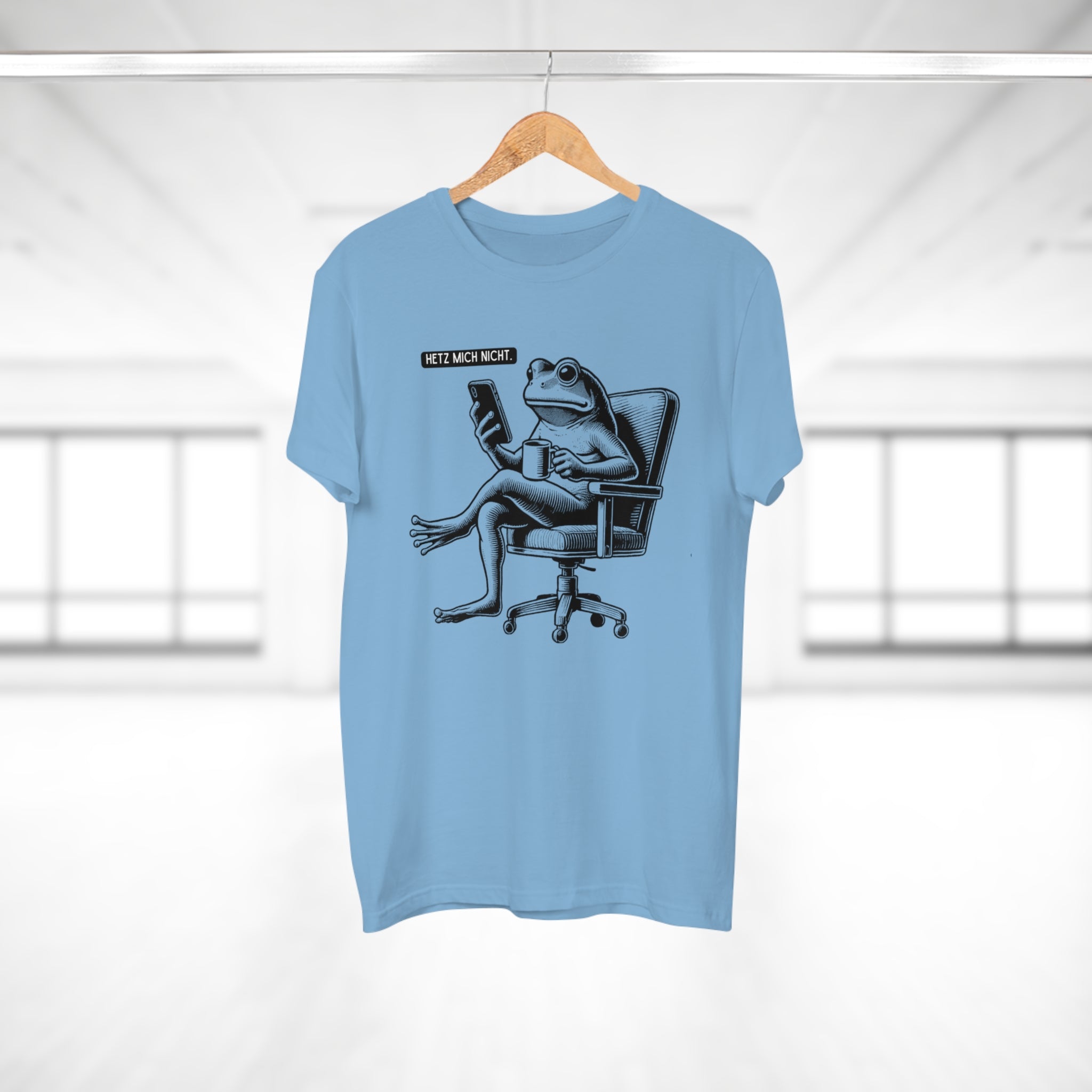 HETZ MICH NICHT - Statement Shirt -  Lässiges T-Shirt mit entspanntem Spruch