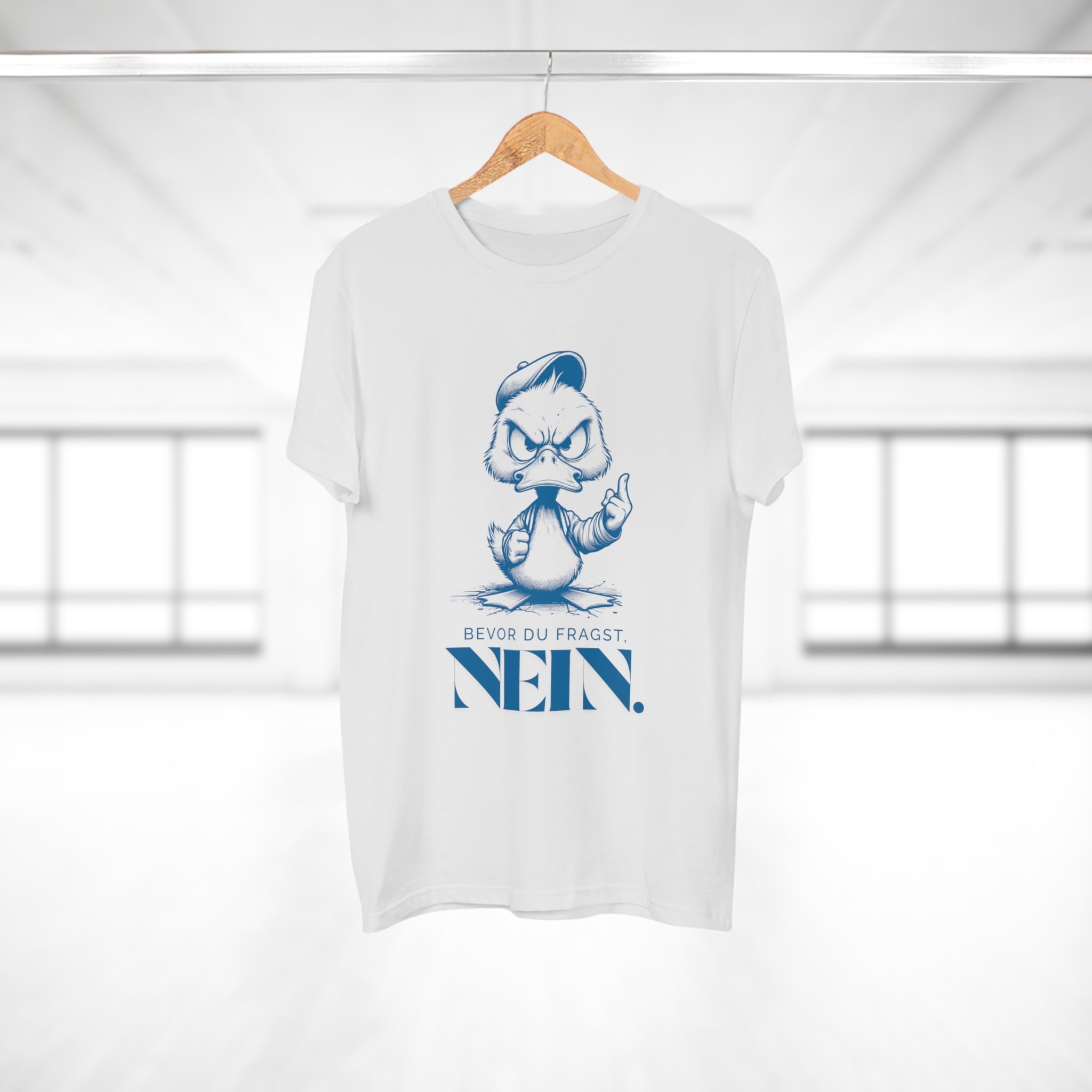BEVOR DU FRAGST, NEIN! - Statement Shirt – Freches T-Shirt für starke Persönlichkeiten
