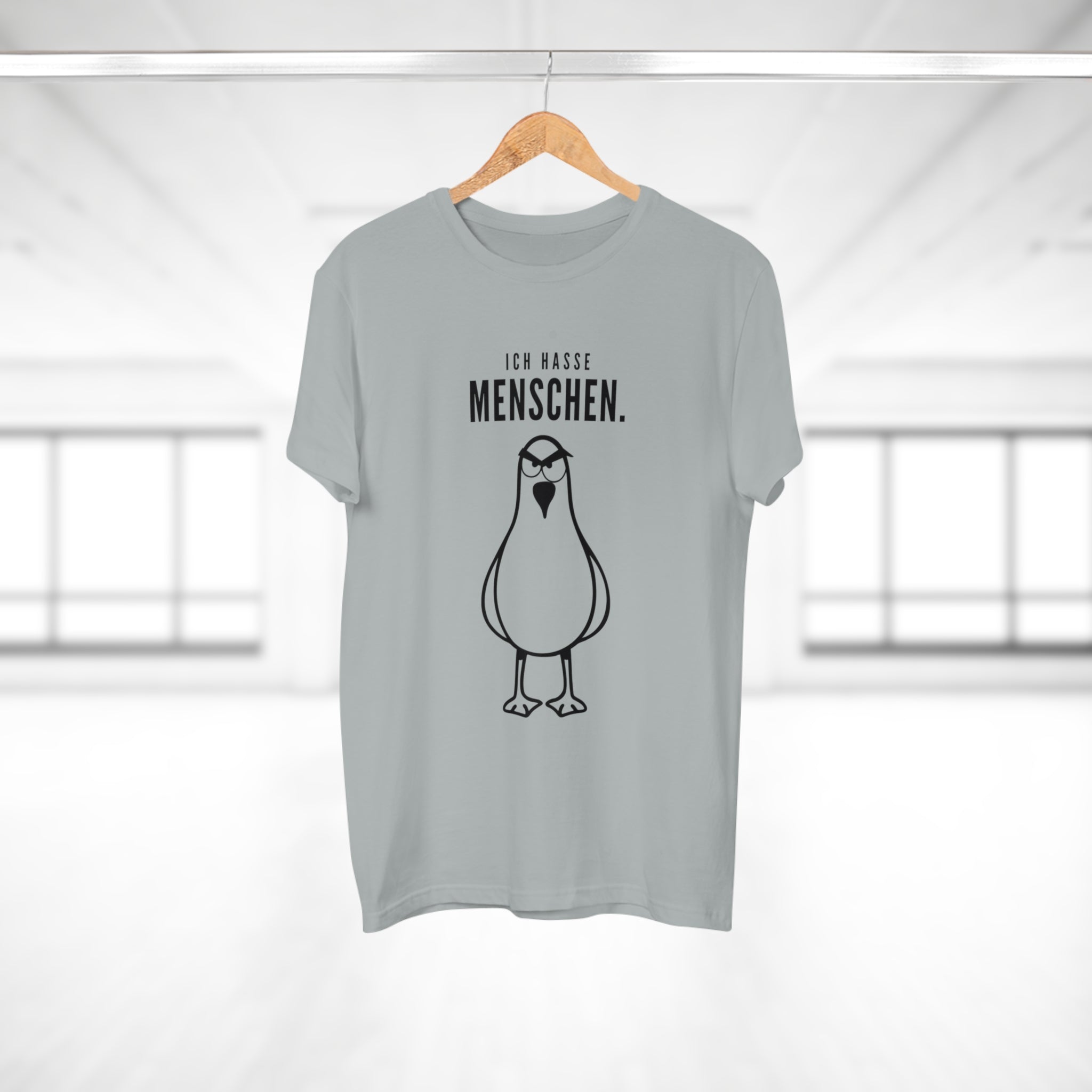 ICH HASSE MENSCHEN - Cooles Anti-Social Shirt – Für alle, die Ruhe mehr lieben als Menschenmengen