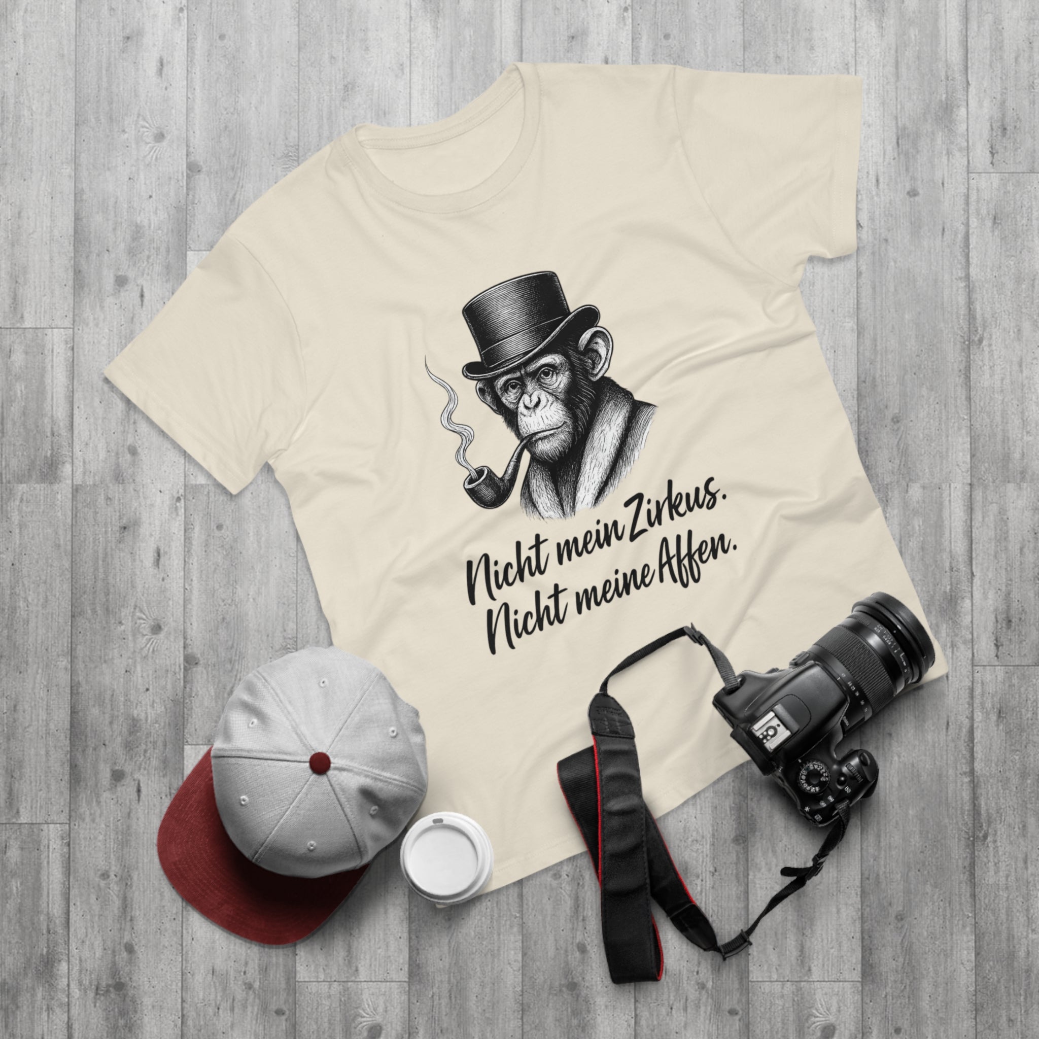 Fun Monkey Quote T-Shirt for Men, Casual Tee, Unique Gift, Humor Shirt, Birthday Gift, Animal Lover Top