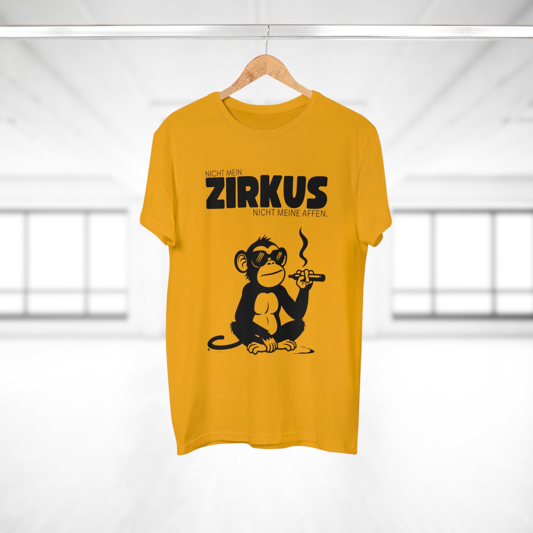 NICHT MEIN ZIRKUS. NICHT MEINE AFFEN - Lustiges Statement Shirt – Ironisch & ehrlich