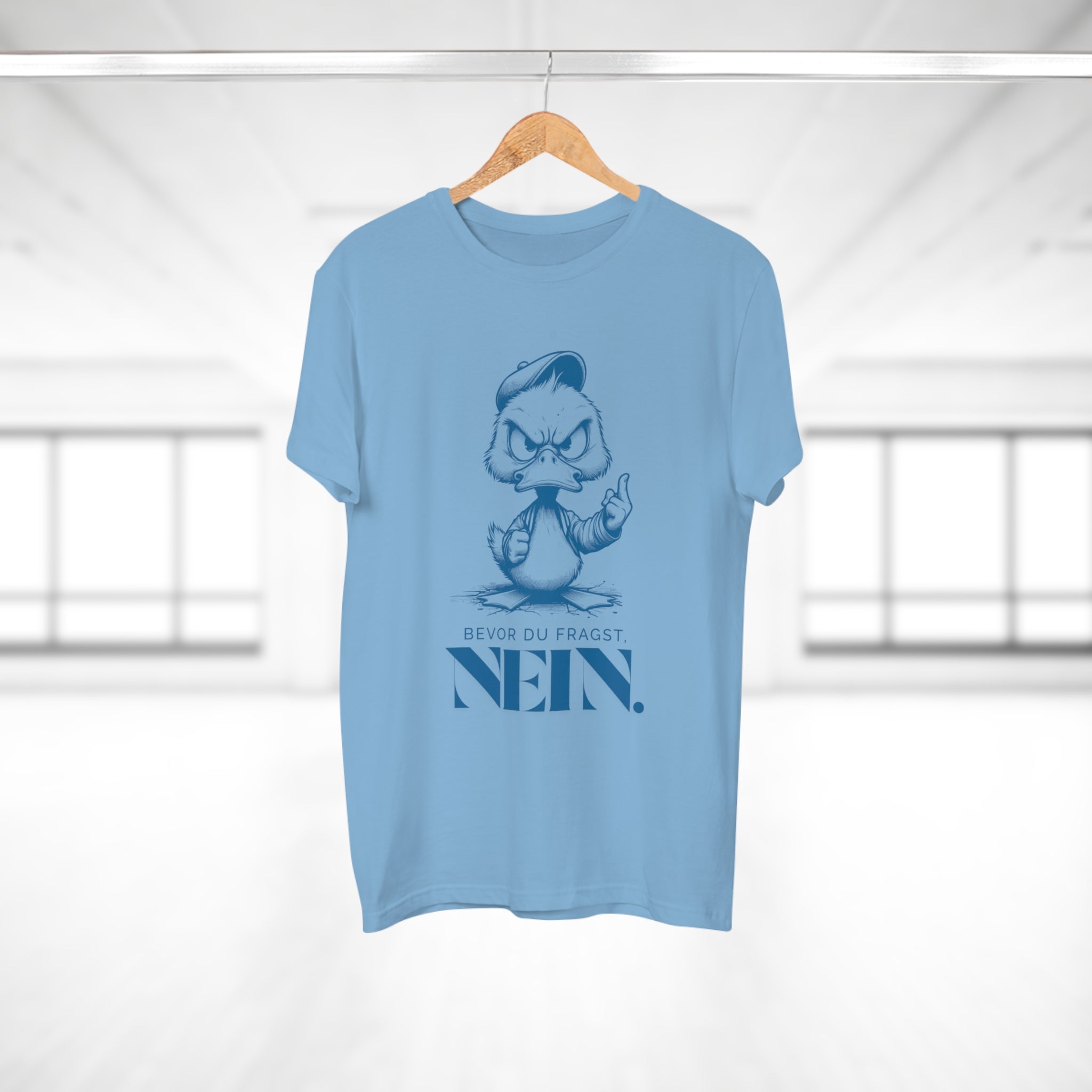 BEVOR DU FRAGST, NEIN! - Statement Shirt – Freches T-Shirt für starke Persönlichkeiten