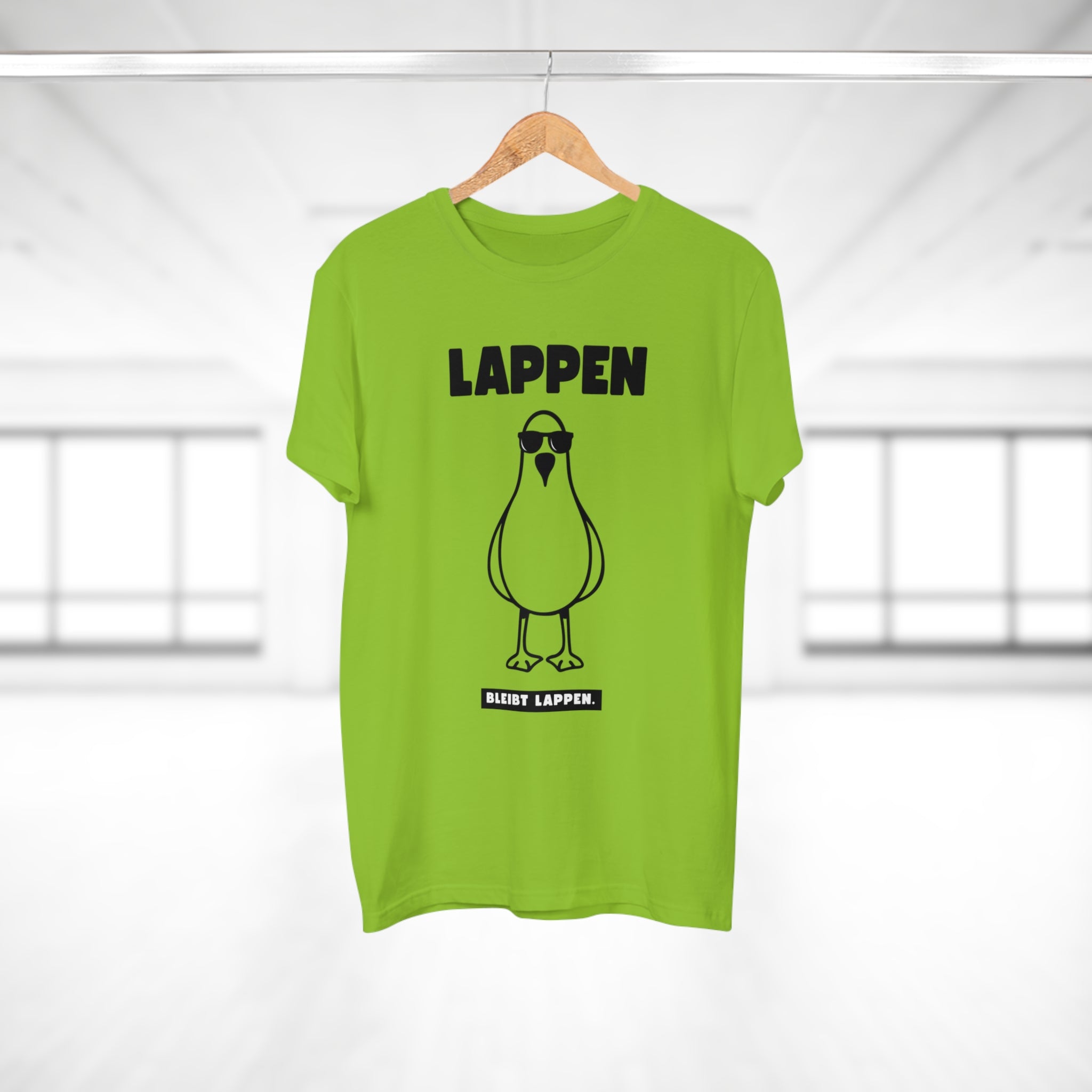 LAPPEN BLEIBT LAPPEN - Statement T-Shirt mit maritimem Flair – Für echte Küstenkinder und Möwen-Fans