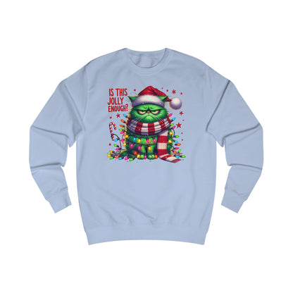 IS THIS JOLLY ENOUGH - UNISEX SWEATER