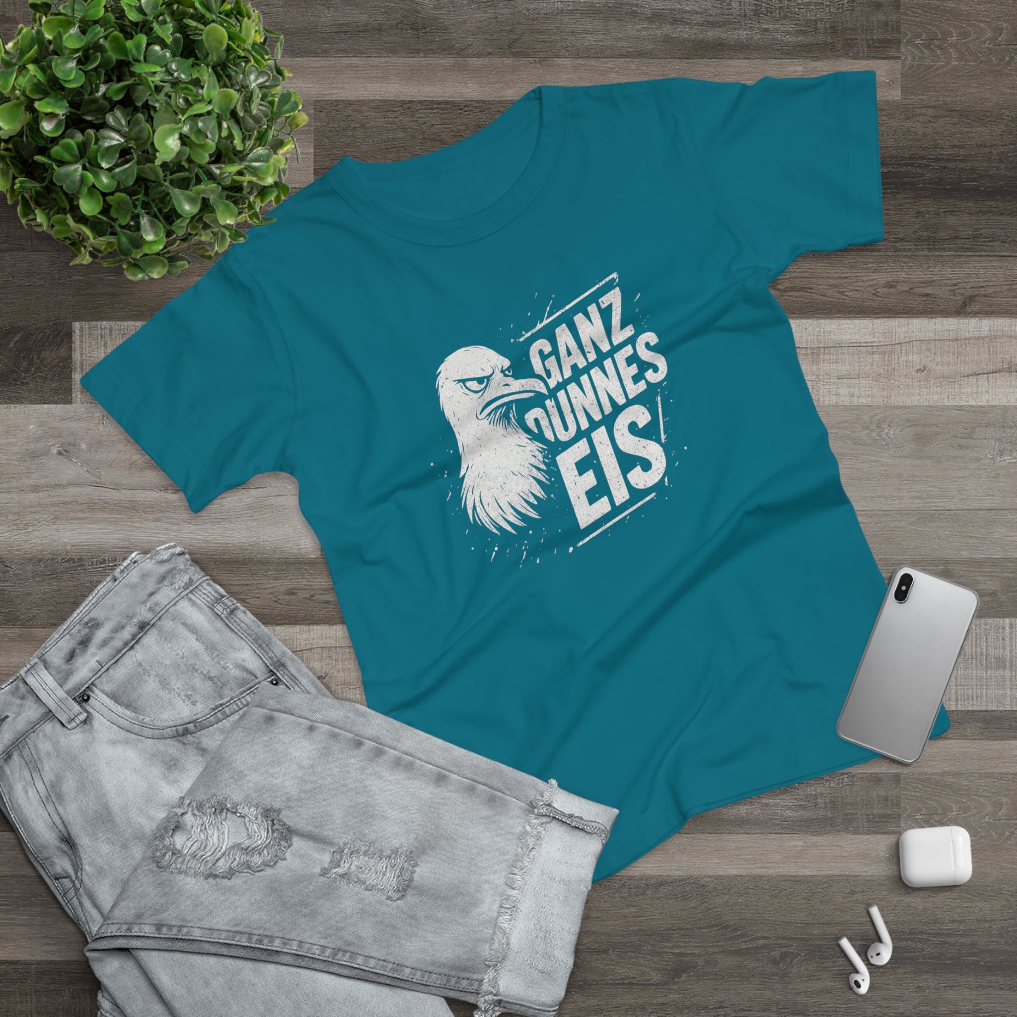Ganz dünnes Eis | T-Shirt Damen | Ehrlich. Frech. Nordisch
