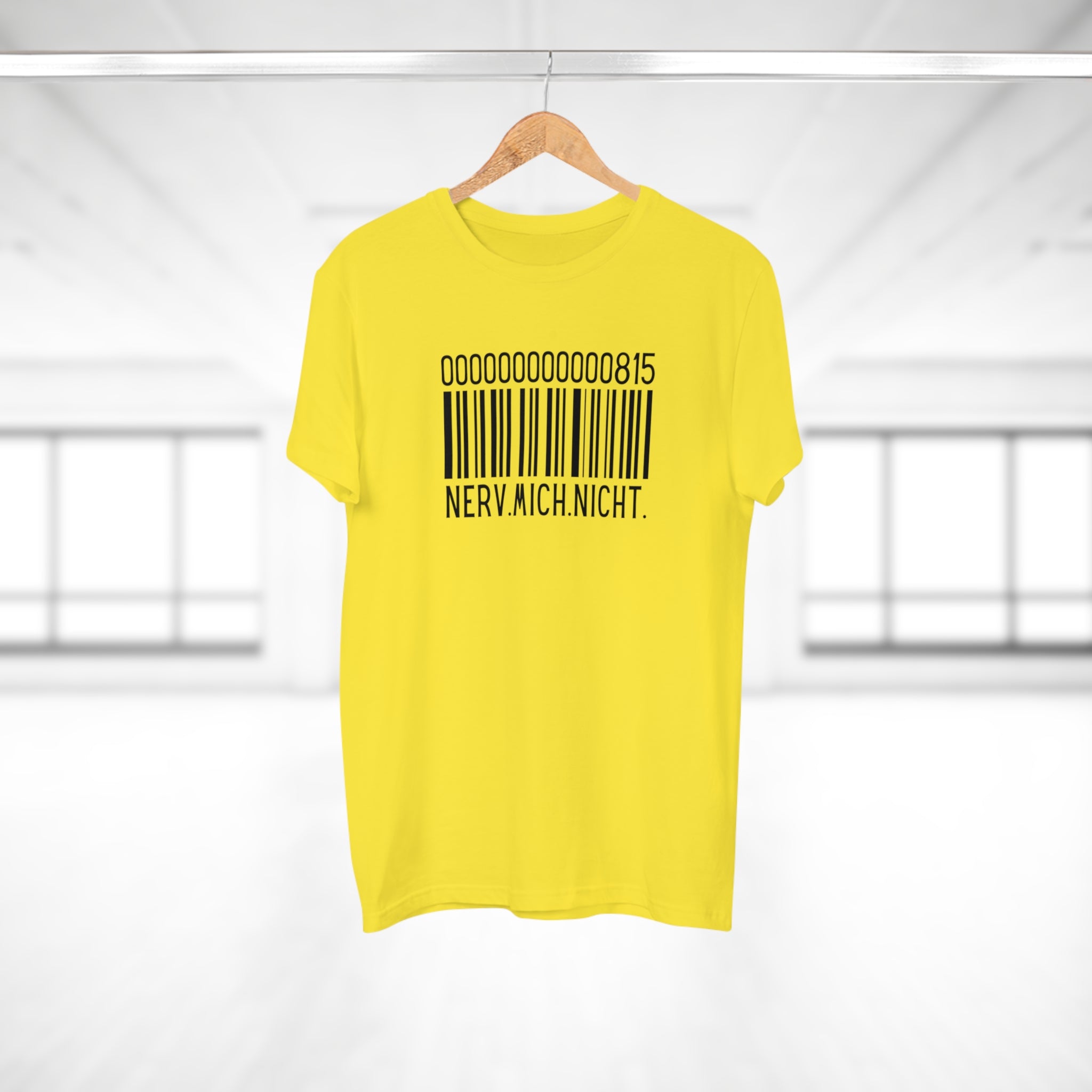 NERV MICH NICHT - Männer Statement Shirt – 100 % Baumwolle, 100 % Haltung
