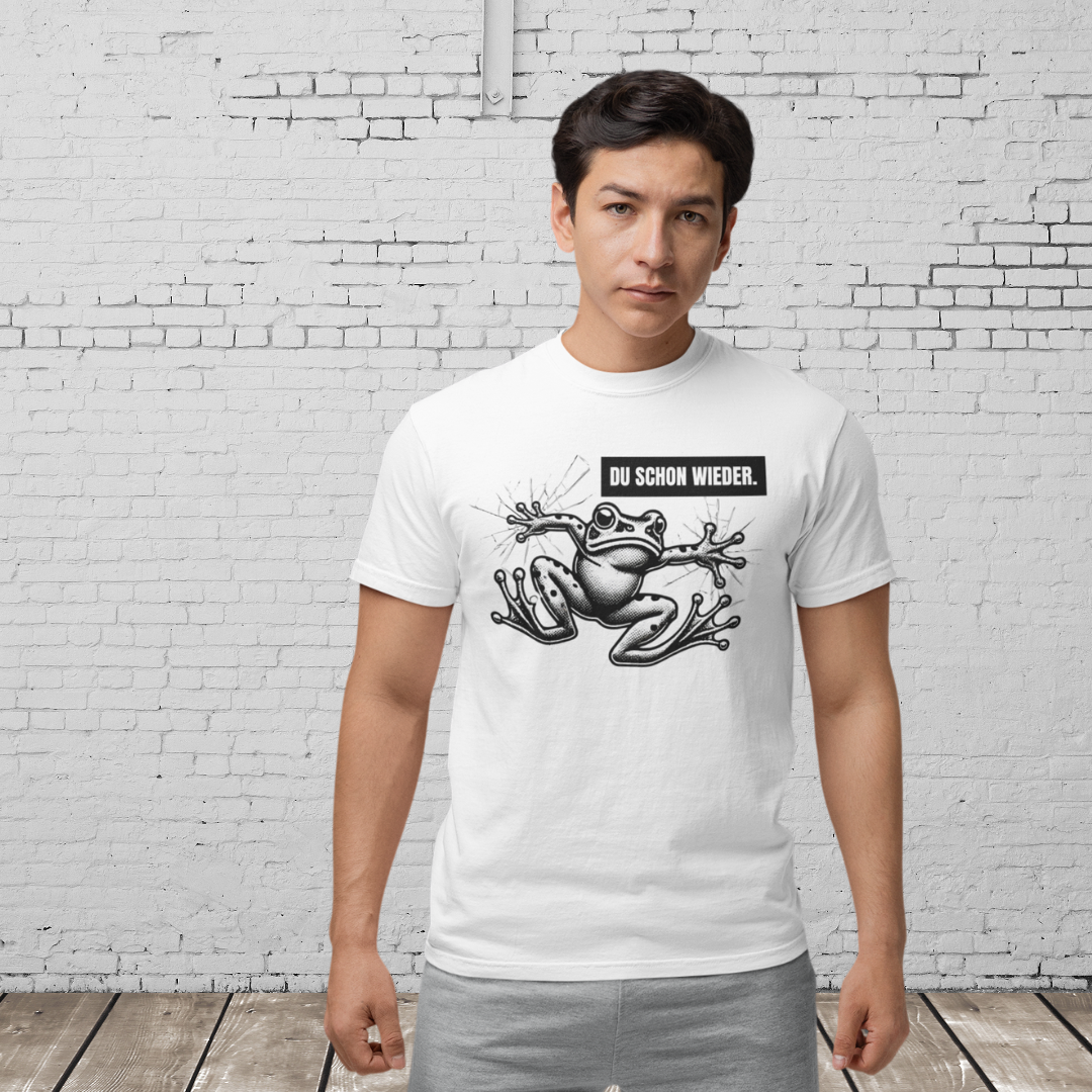 DU SCHON WIEDER - Freches Statement Shirt für alle, die genug haben – Lässig & direkt