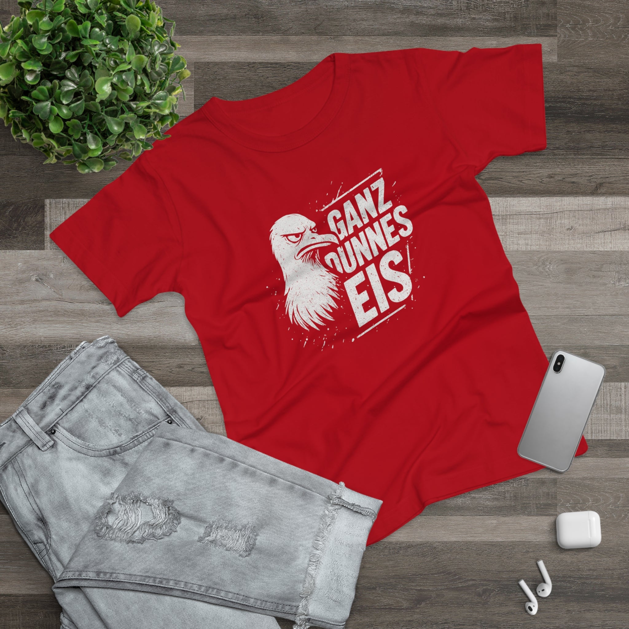 Ganz dünnes Eis | T-Shirt Damen | Ehrlich. Frech. Nordisch
