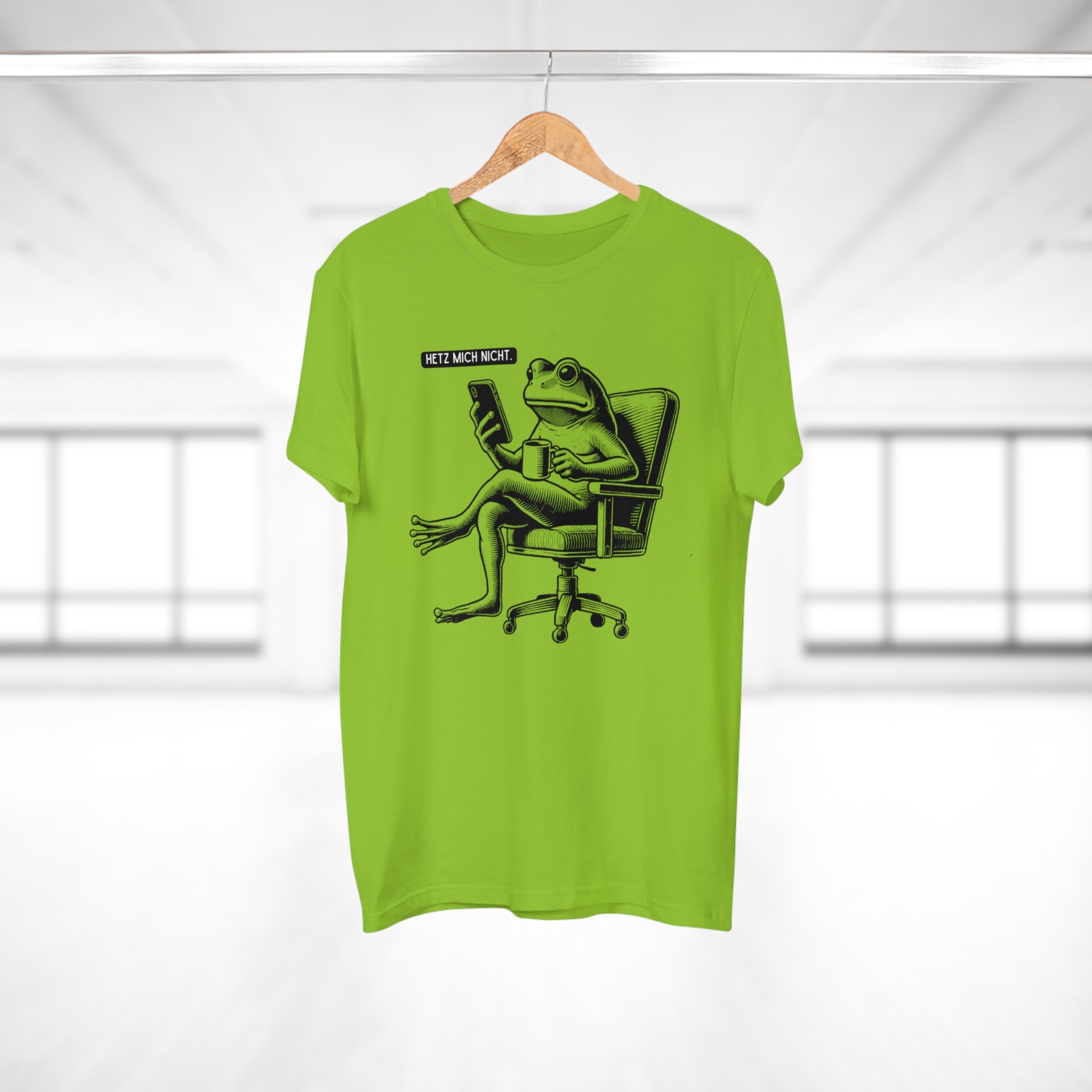 HETZ MICH NICHT - Statement Shirt -  Lässiges T-Shirt mit entspanntem Spruch