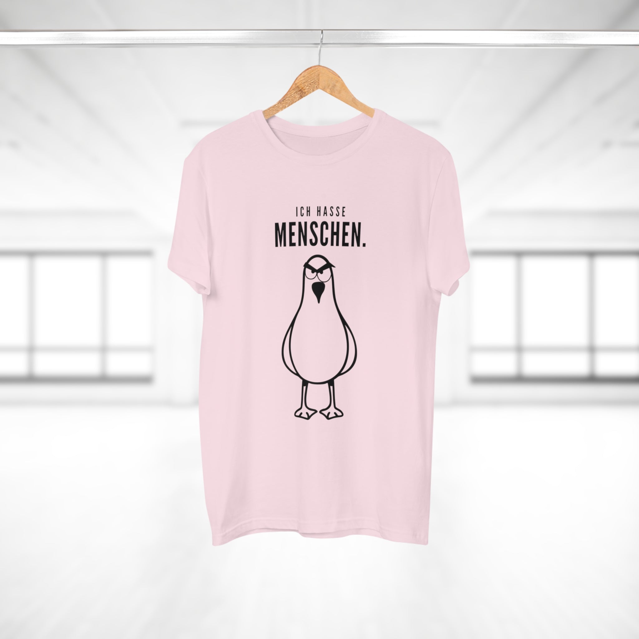 ICH HASSE MENSCHEN - Cooles Anti-Social Shirt – Für alle, die Ruhe mehr lieben als Menschenmengen