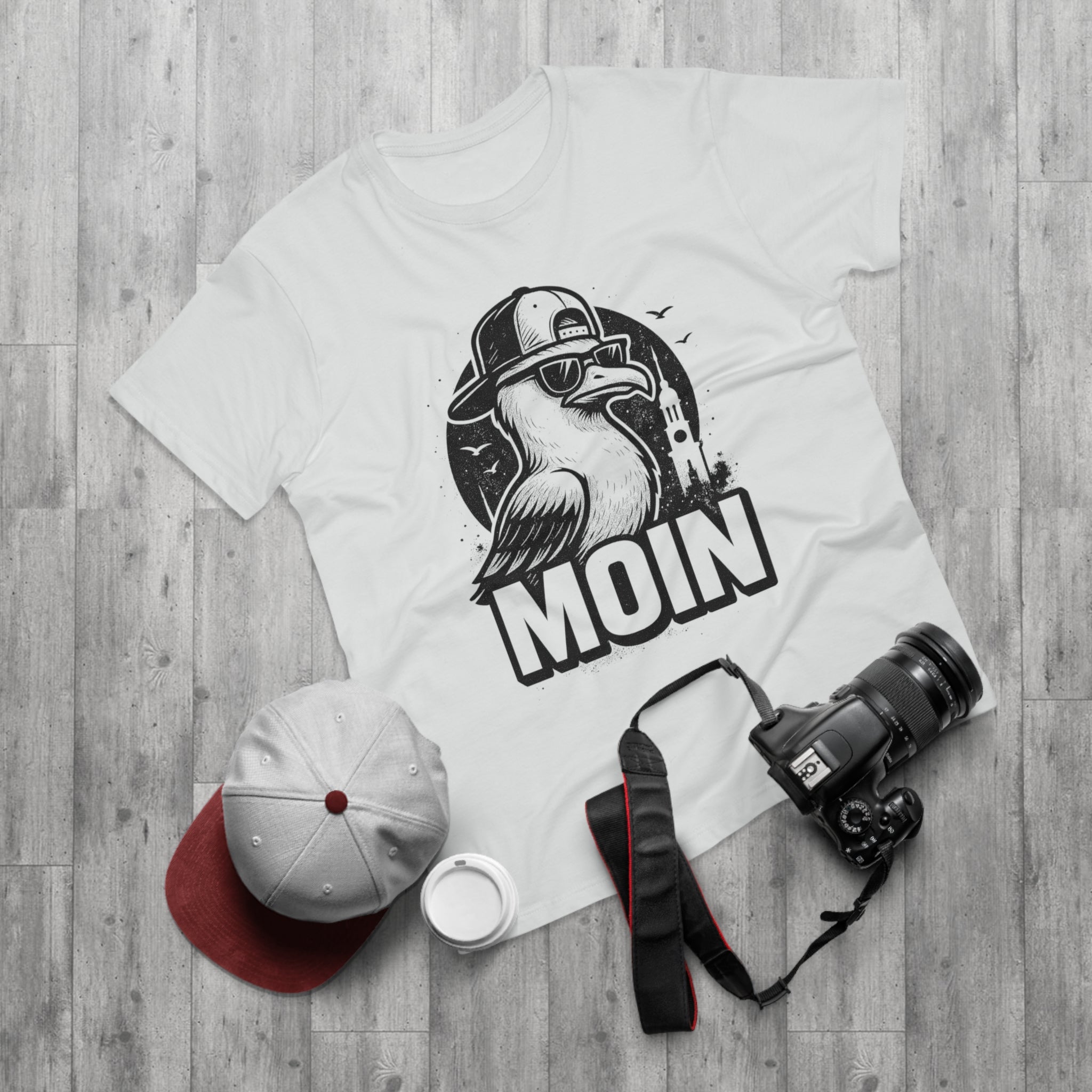 Moin | T-Shirt Herren | Nordisch. Freundlich. Echt.