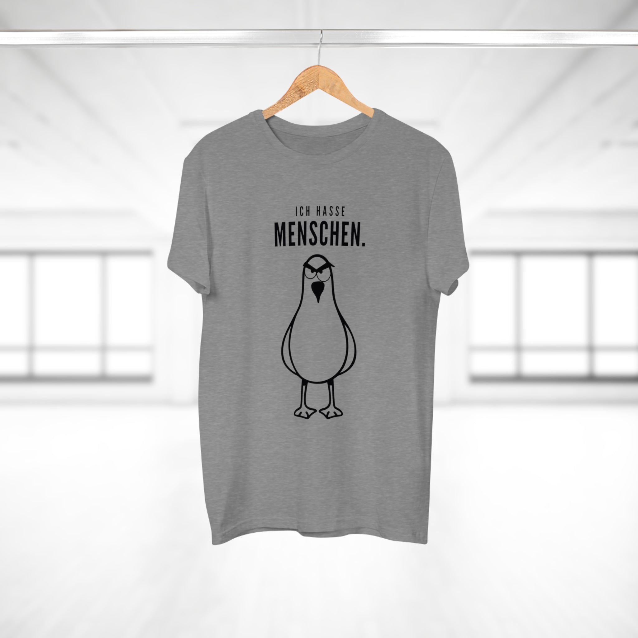 ICH HASSE MENSCHEN - Cooles Anti-Social Shirt – Für alle, die Ruhe mehr lieben als Menschenmengen