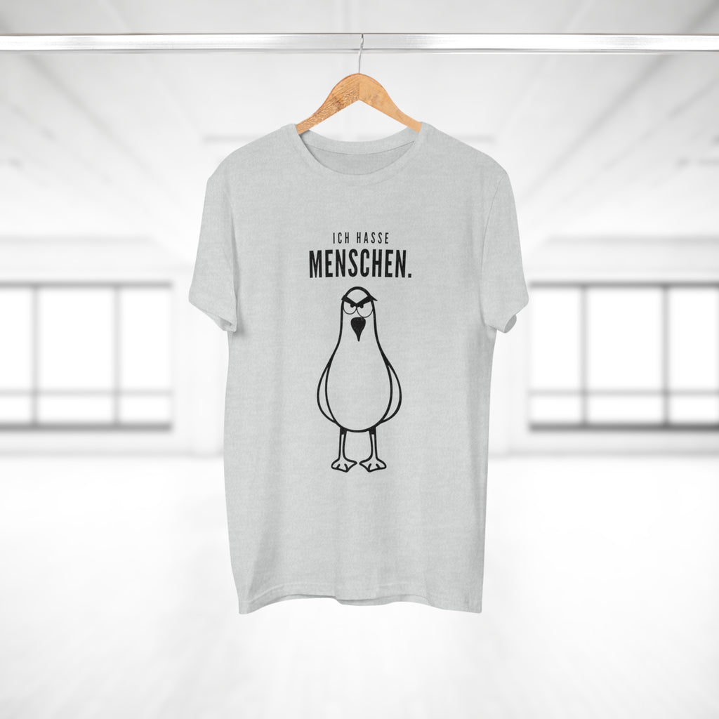 ICH HASSE MENSCHEN - Cooles Anti-Social Shirt – Für alle, die Ruhe mehr lieben als Menschenmengen
