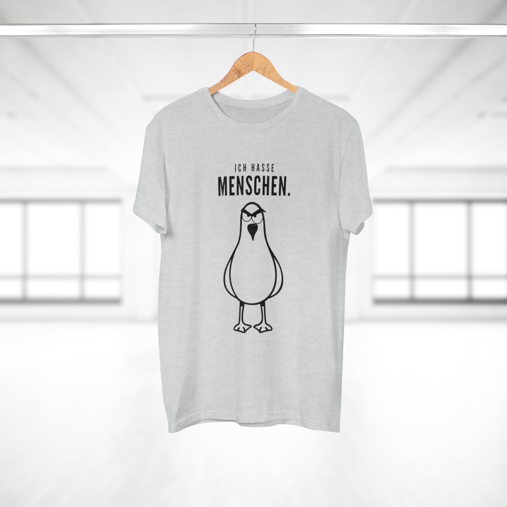ICH HASSE MENSCHEN - Cooles Anti-Social Shirt – Für alle, die Ruhe mehr lieben als Menschenmengen