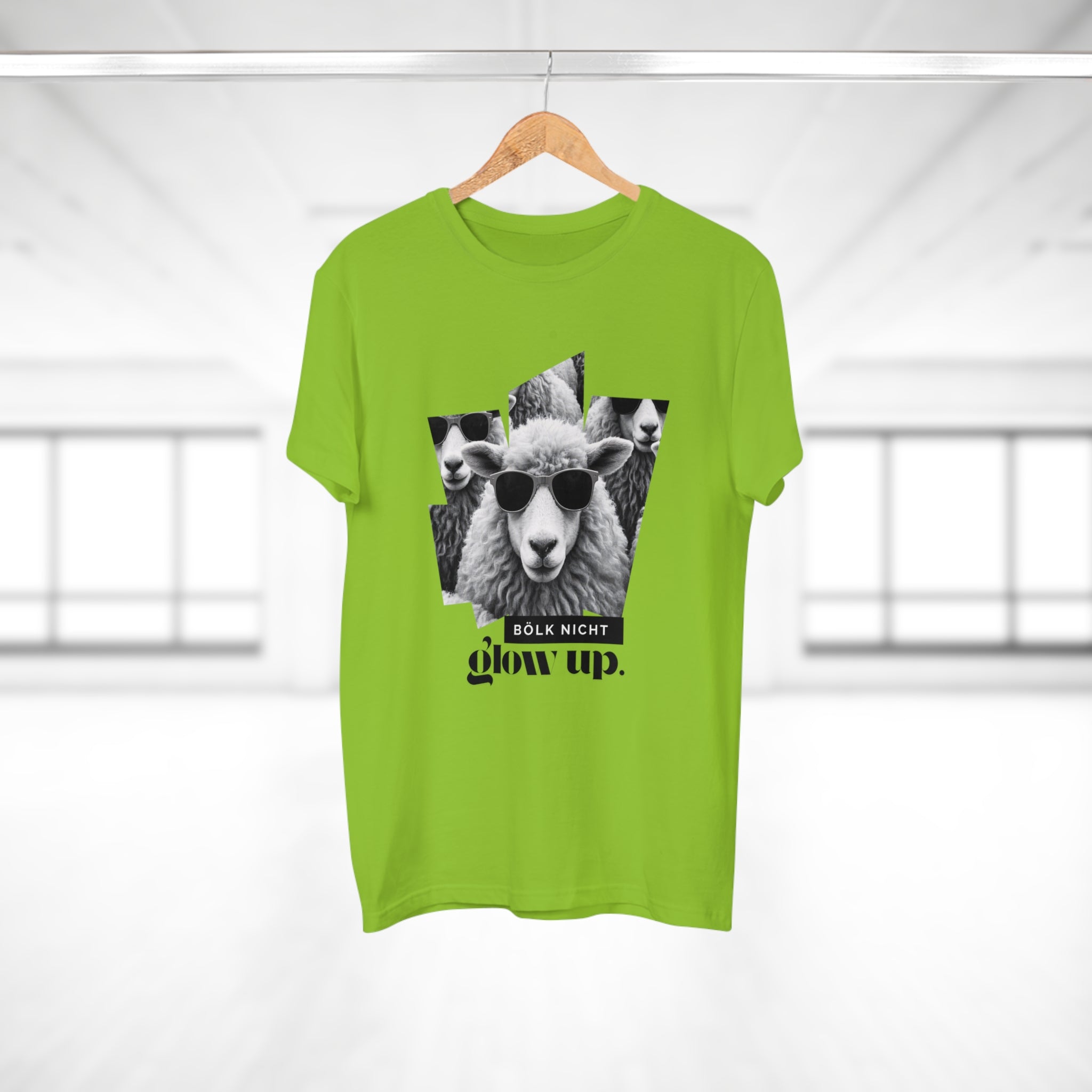 BÖLK NICHT. GLOW UP - Sarkasmus trifft Selfcare – T-Shirt mit Statement