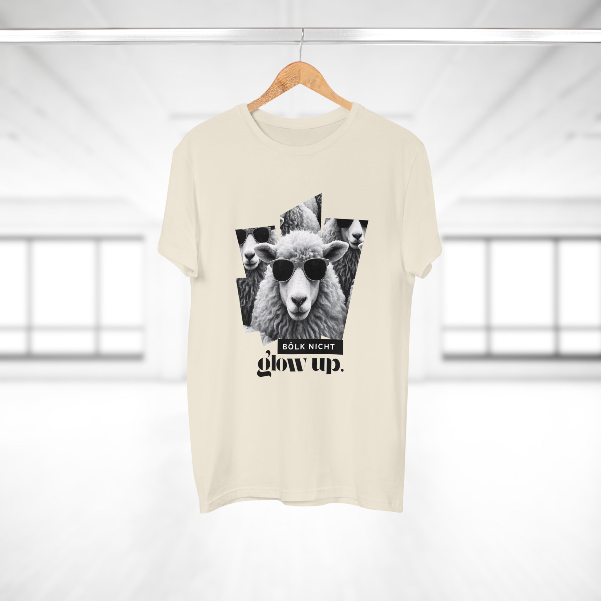 BÖLK NICHT. GLOW UP - Sarkasmus trifft Selfcare – T-Shirt mit Statement