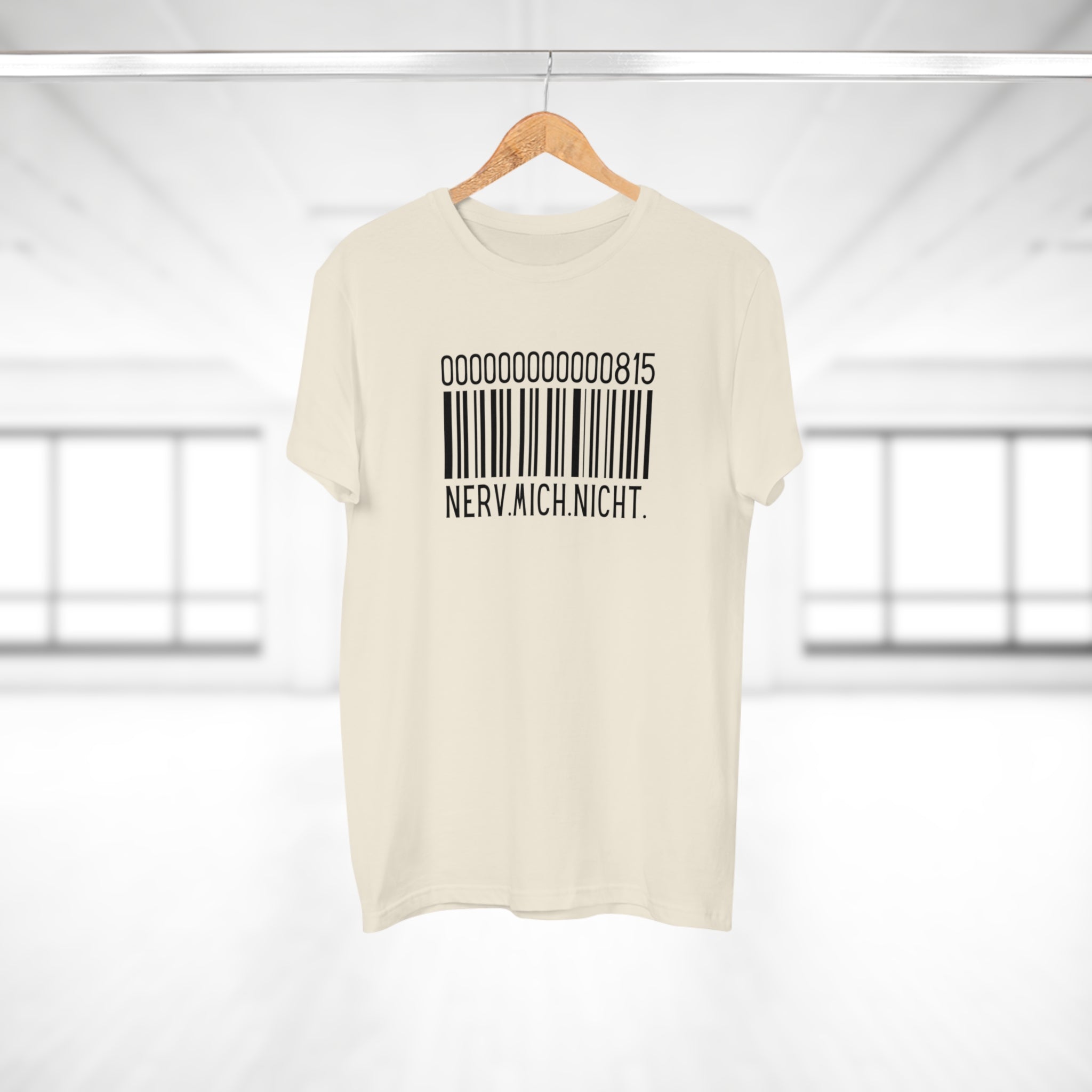 NERV MICH NICHT - Männer Statement Shirt – 100 % Baumwolle, 100 % Haltung