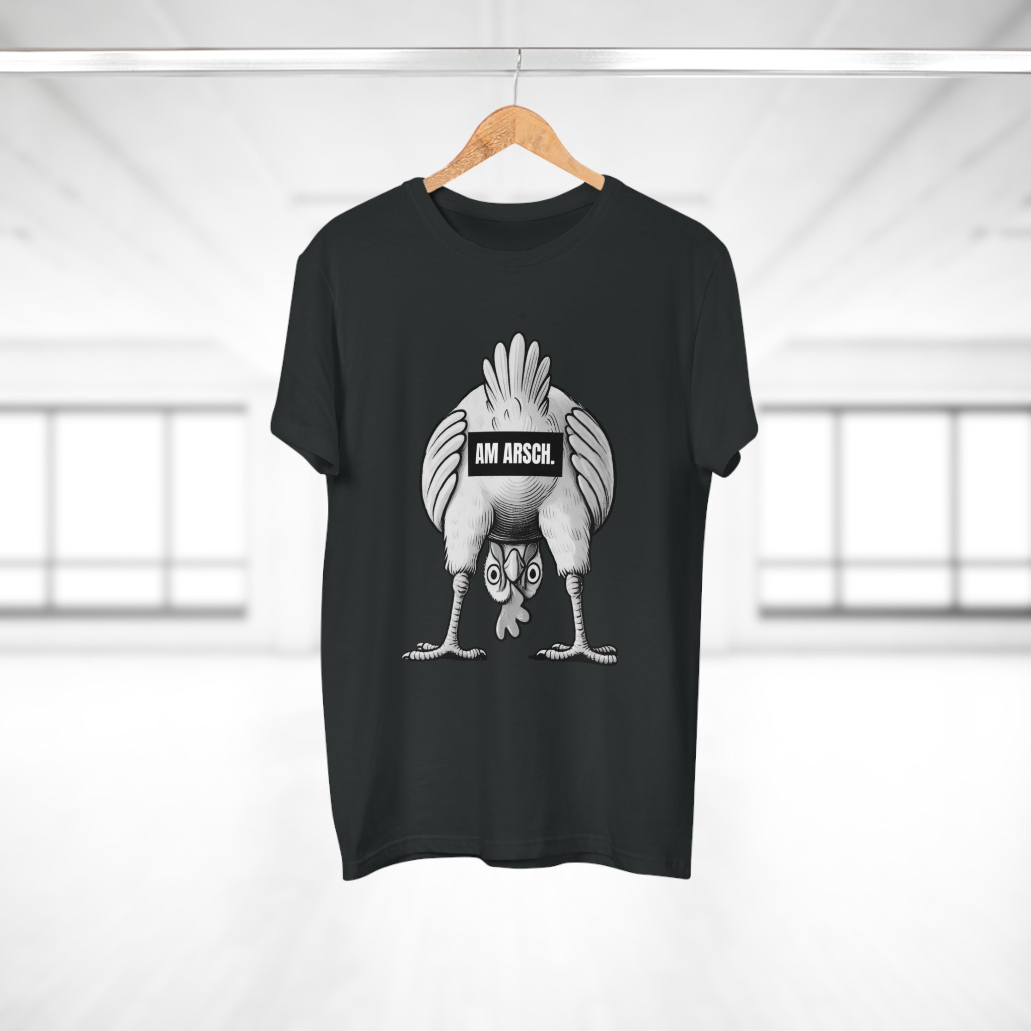 AM ARSCH - Freches Statement Shirt mit klarer Haltung – Lässig, direkt & nicht für Zartbesaitete