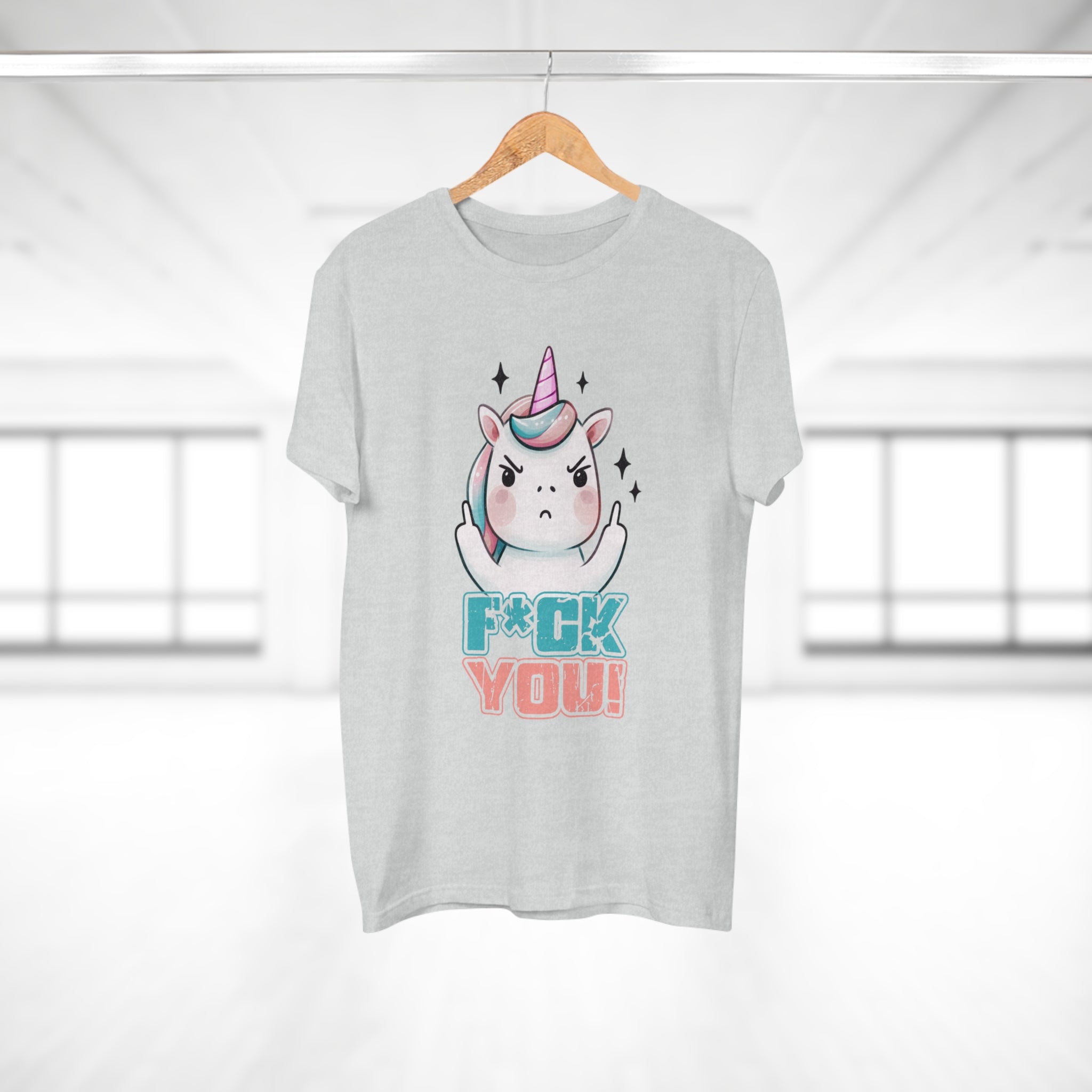 F*CK YOU UNICORN Sarkastisches T-Shirt – Frech, rebellisch & garantiert nicht märchenhaft