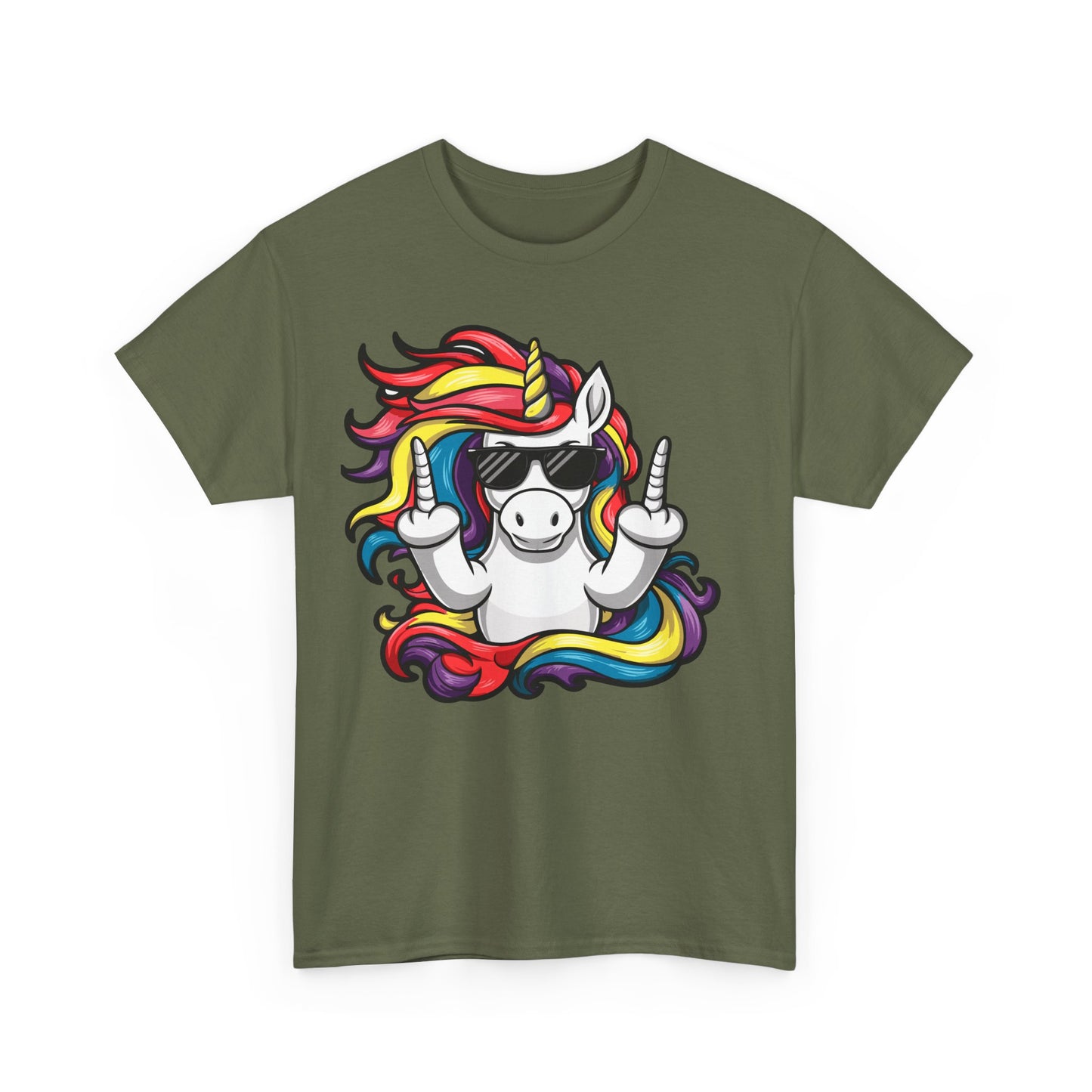 MIDDLEFINGER UNICORN - MEN SHIRT