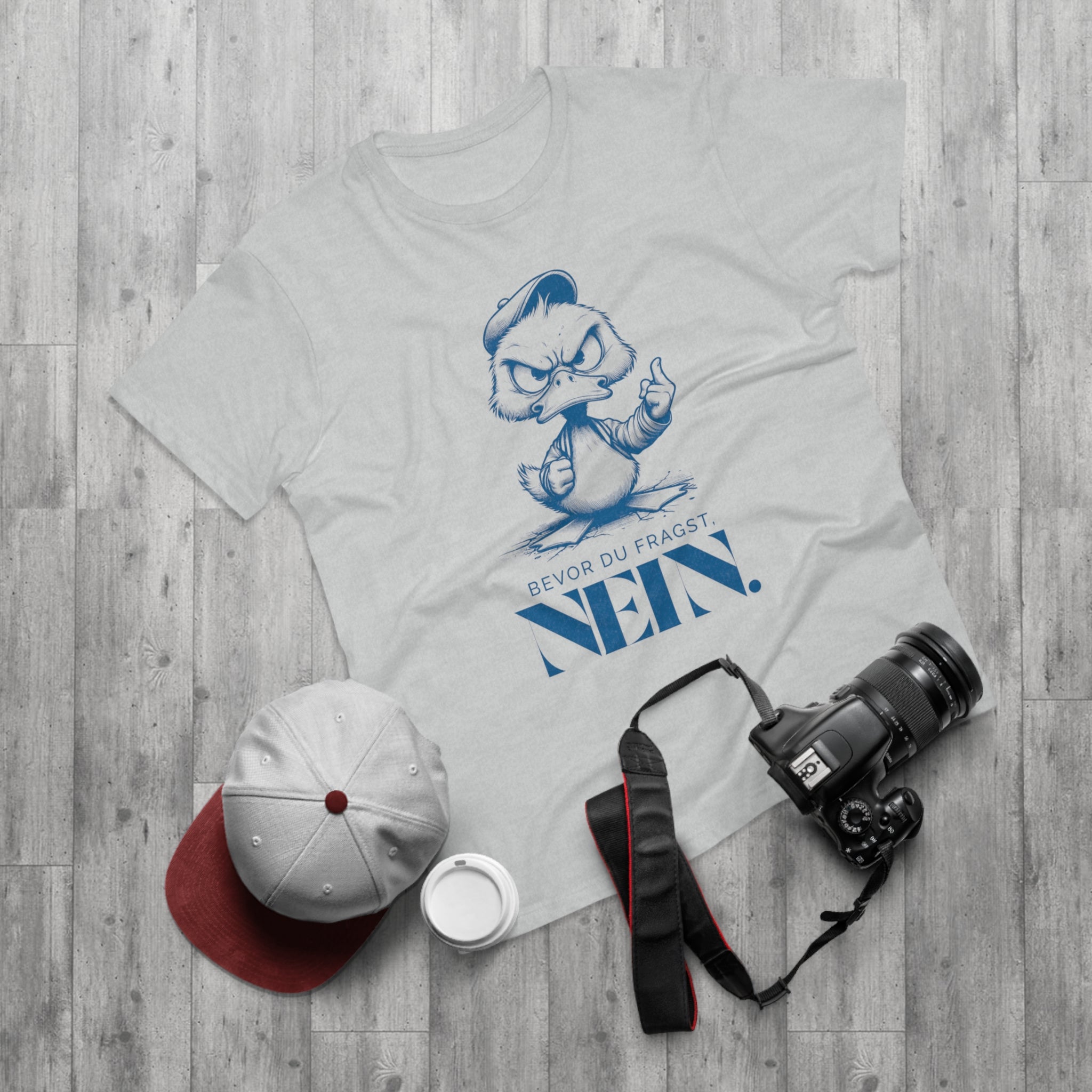 BEVOR DU FRAGST, NEIN! - Statement Shirt – Freches T-Shirt für starke Persönlichkeiten