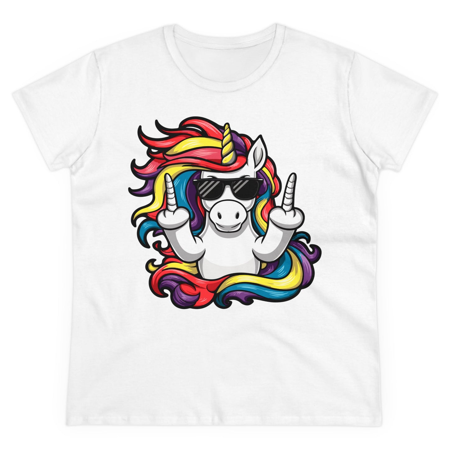 Unicorn Middlefingers - Women's Shirt