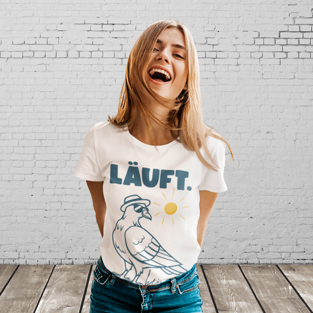 LÄUFT BEI MIR. - Das Statement-Shirt für die, die den Erfolg leben!