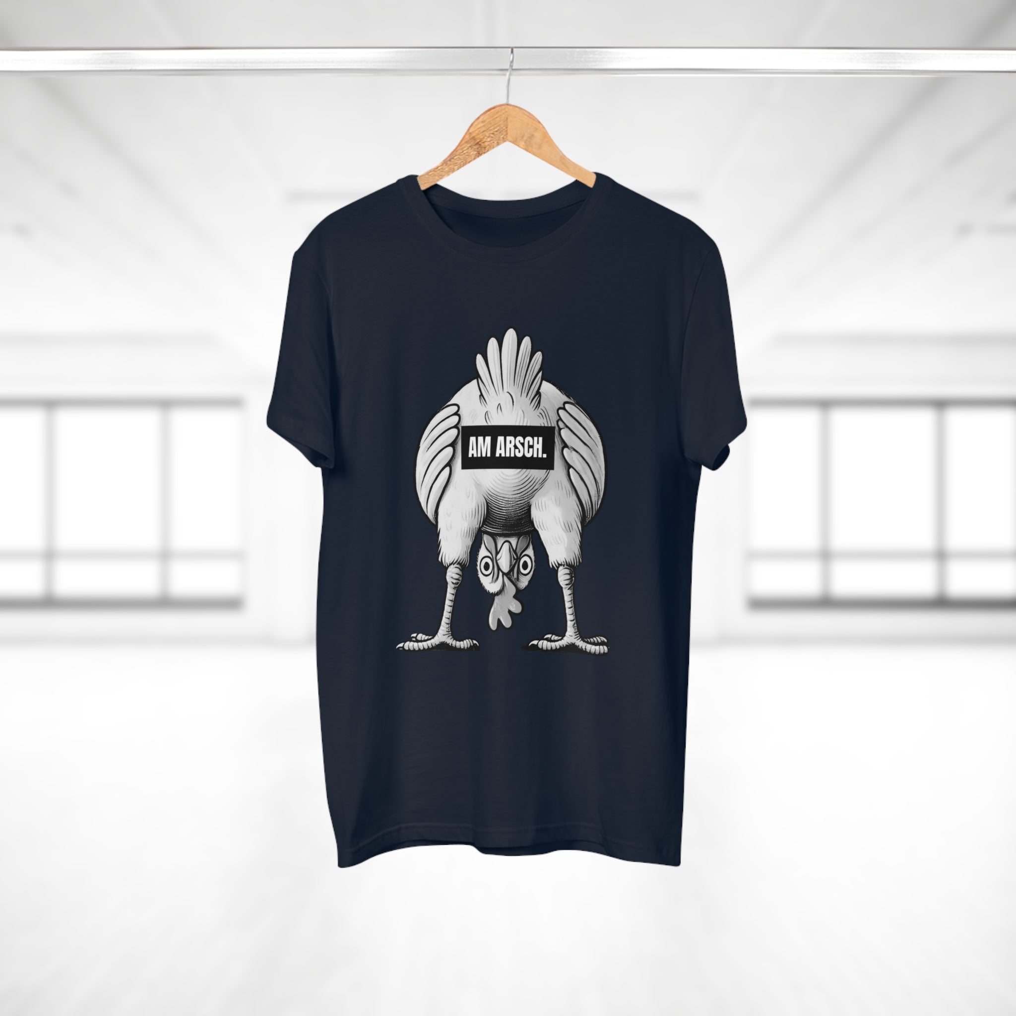 AM ARSCH - Freches Statement Shirt mit klarer Haltung – Lässig, direkt & nicht für Zartbesaitete