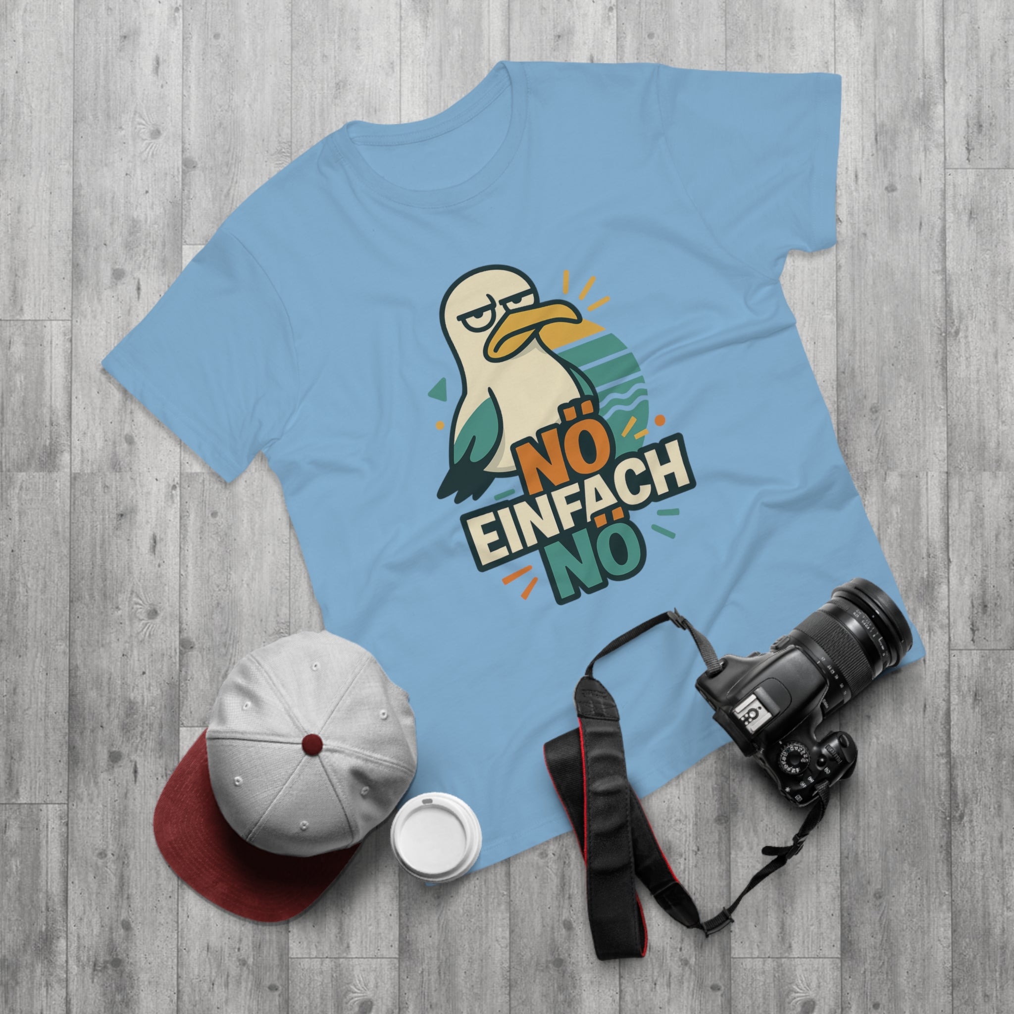 Lustiges Möwen T-Shirt – „Nö, einfach nö“ – Funshirt mit Möwenmotiv