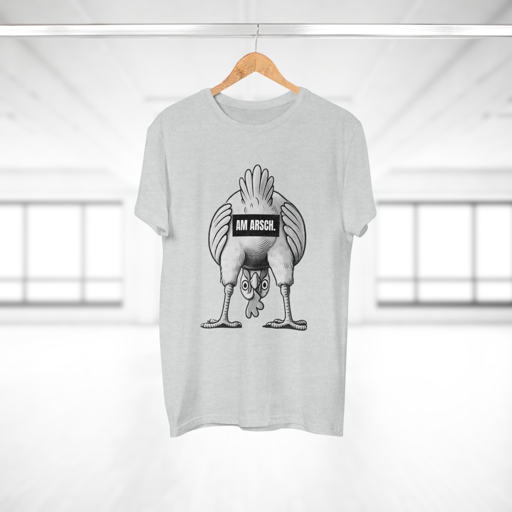 AM ARSCH - Freches Statement Shirt mit klarer Haltung – Lässig, direkt & nicht für Zartbesaitete