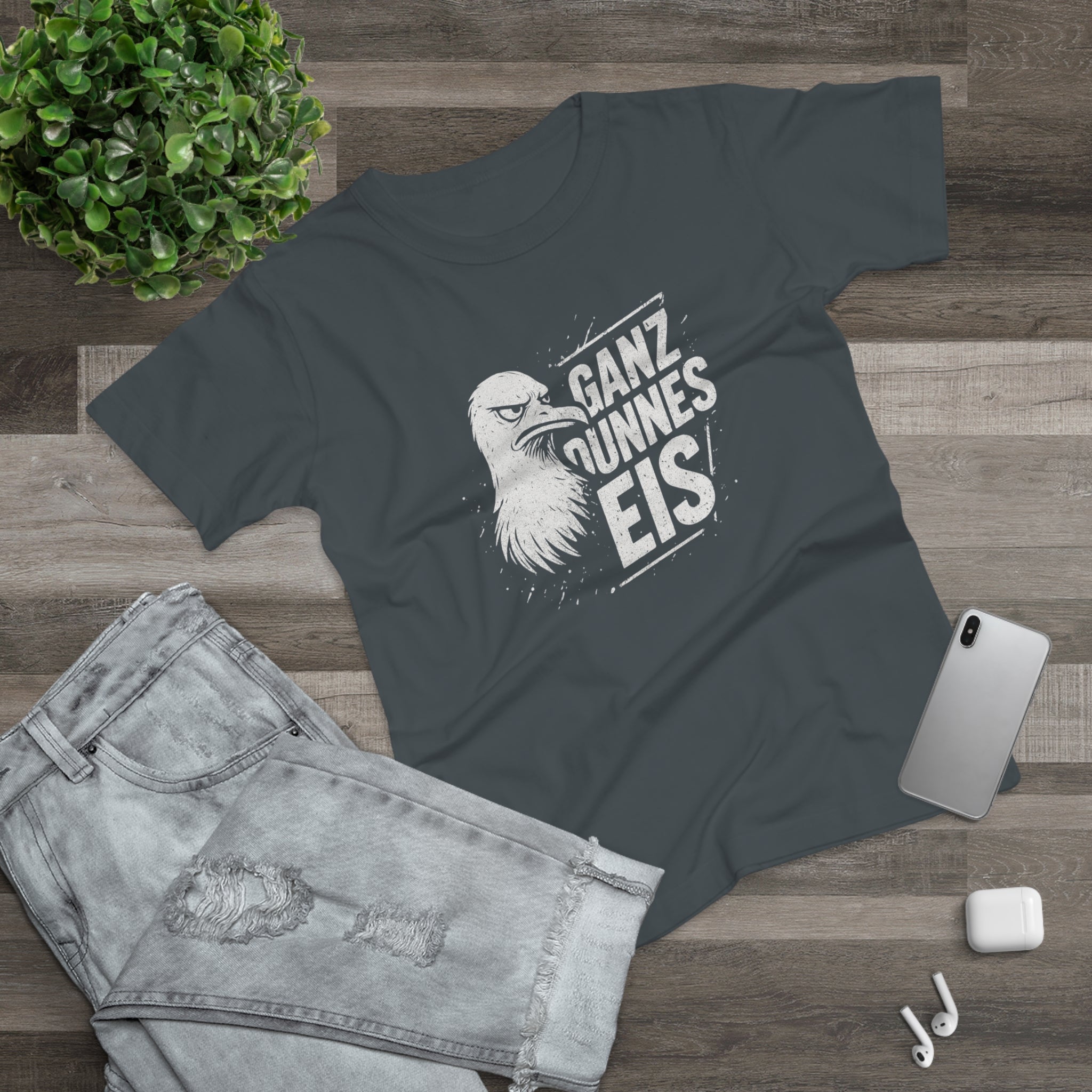 Ganz dünnes Eis | T-Shirt Damen | Ehrlich. Frech. Nordisch