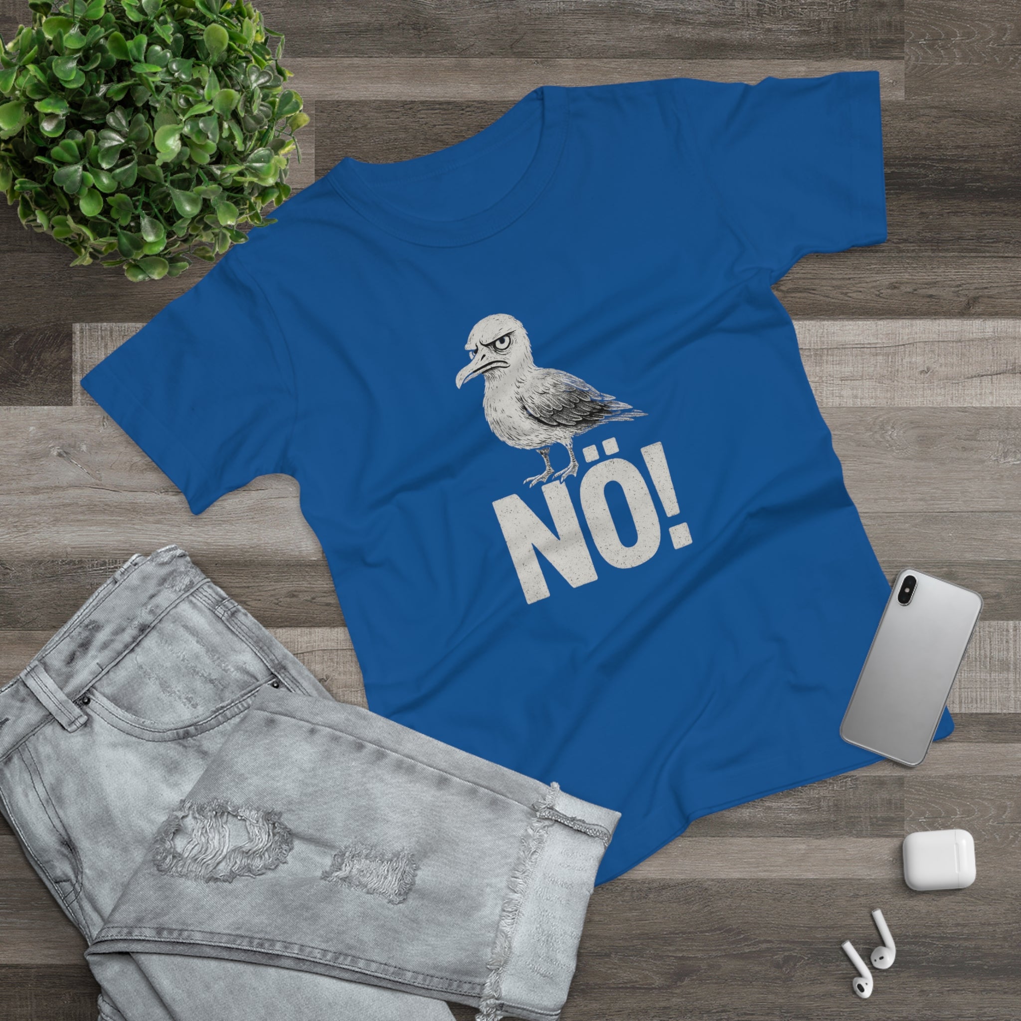 Nö! |T-Shirt Damen | Kurz. Klar. Nordisch.