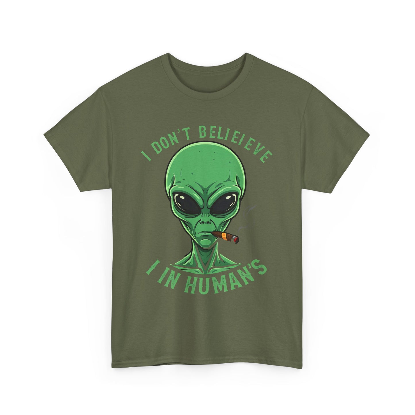 I DON‘T BELIEVE IN HUMANS - MEN SHIRT