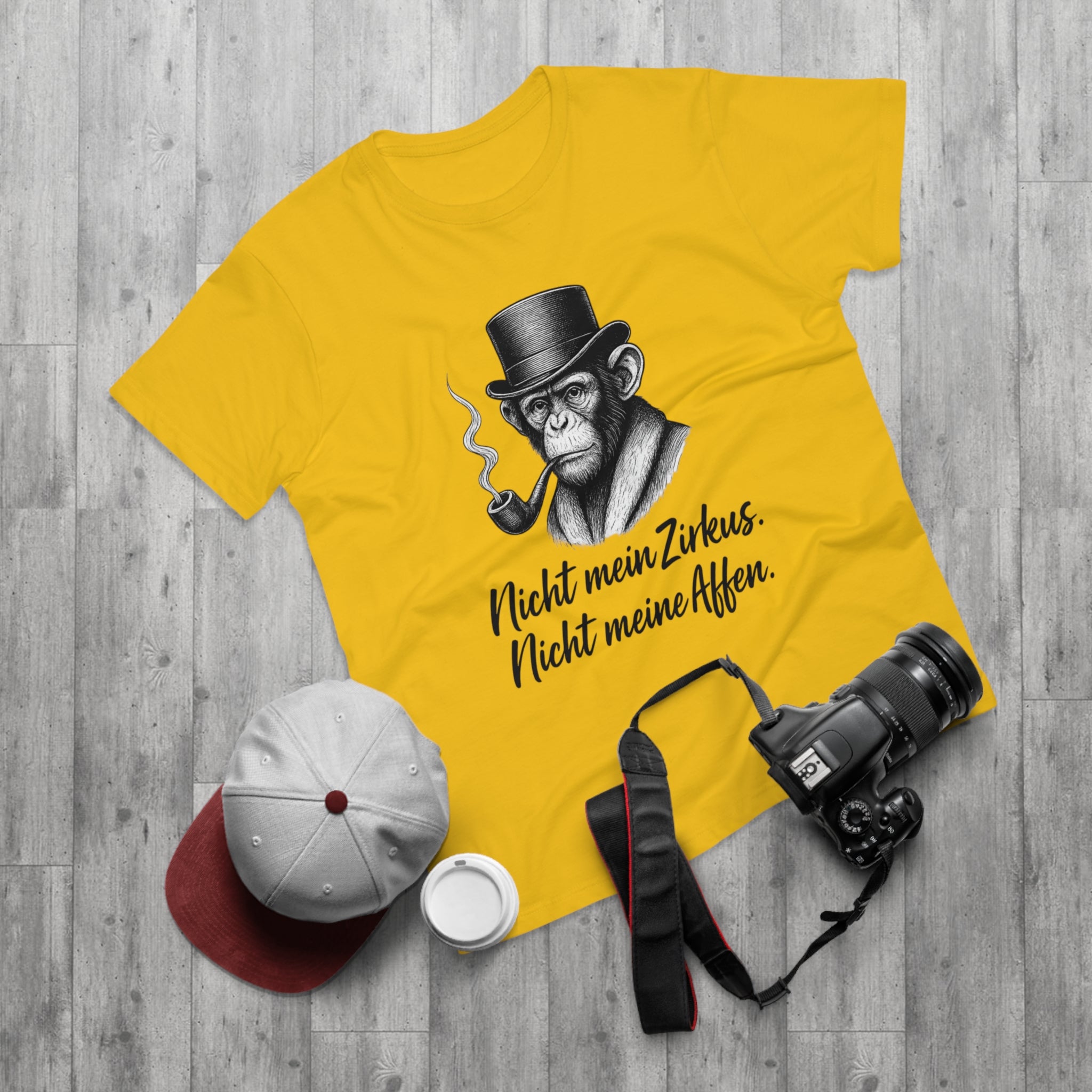 Fun Monkey Quote T-Shirt for Men, Casual Tee, Unique Gift, Humor Shirt, Birthday Gift, Animal Lover Top