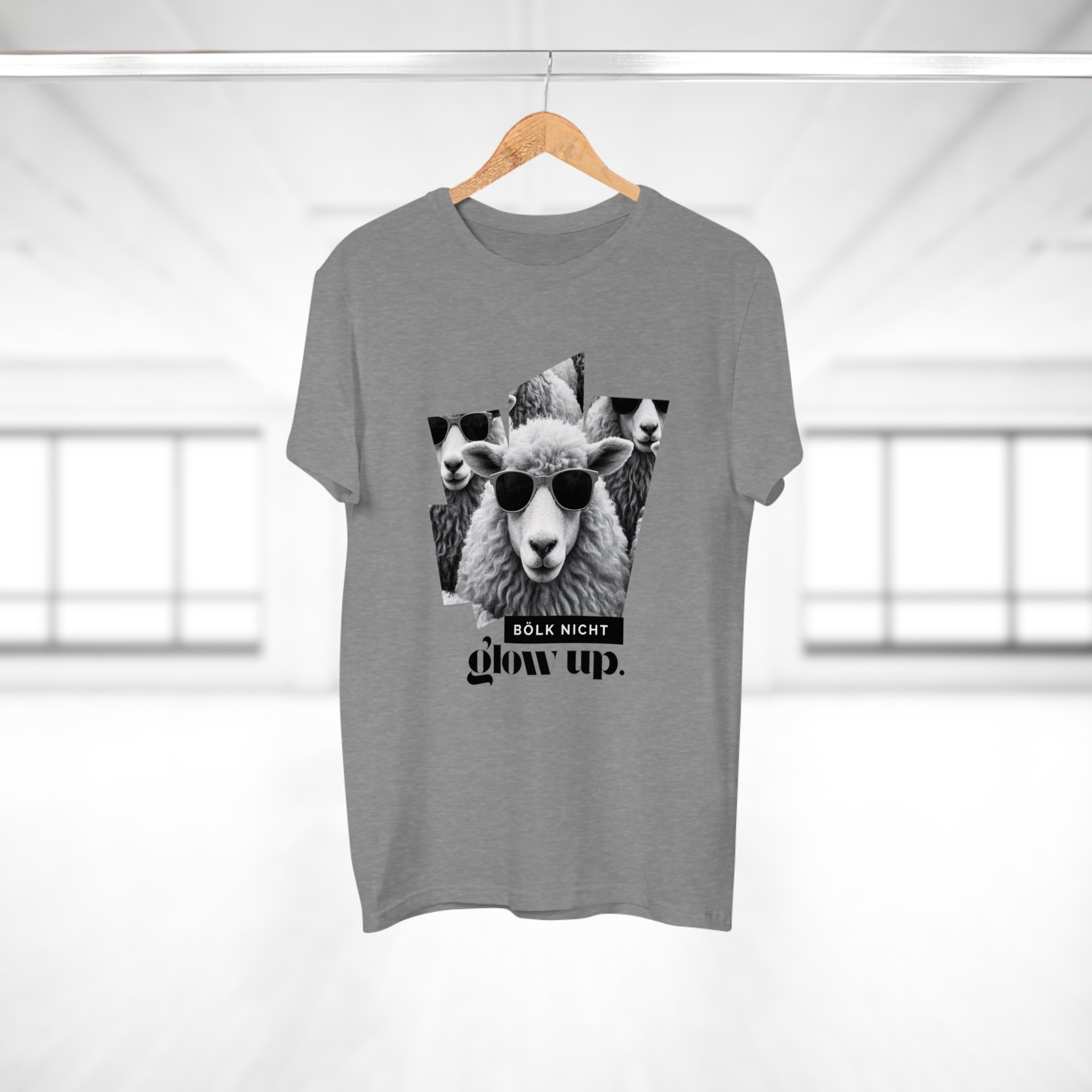 BÖLK NICHT. GLOW UP - Sarkasmus trifft Selfcare – T-Shirt mit Statement