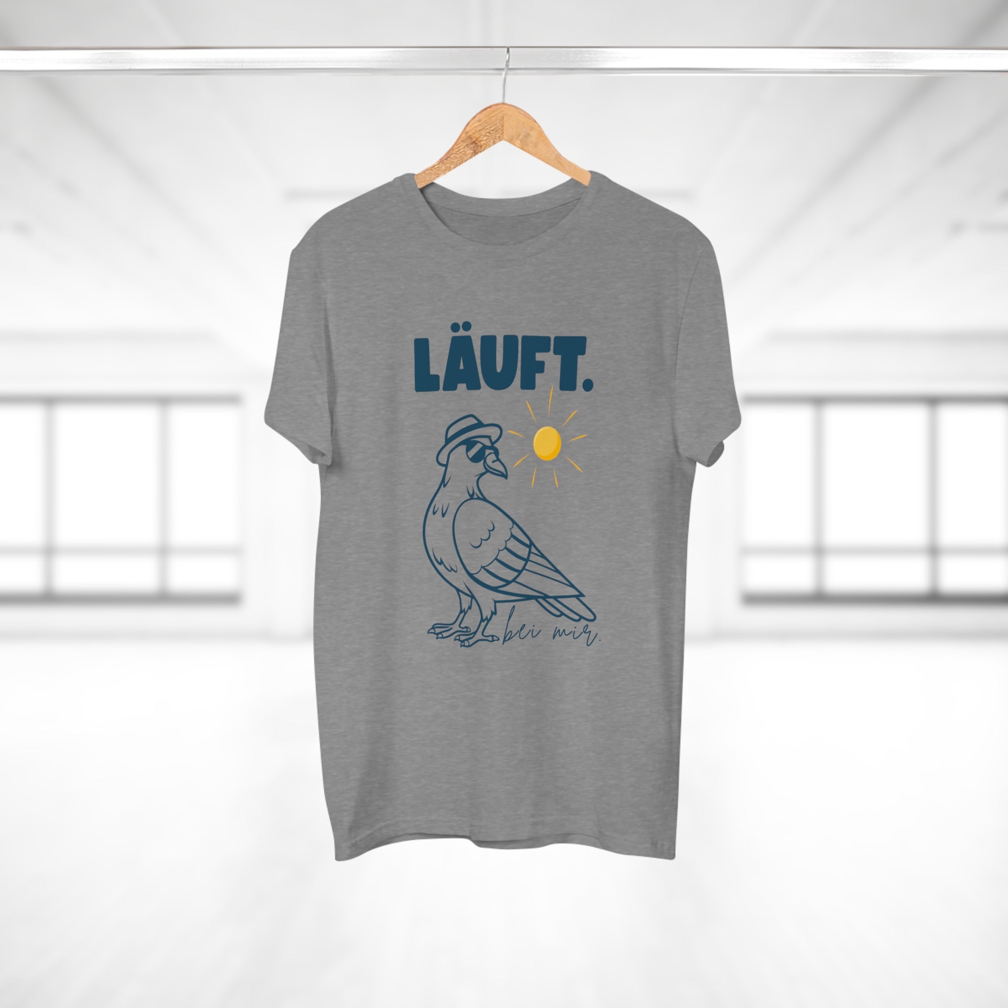 LÄUFT BEI MIR. - Lässiges T-Shirt mit coolem Vibe – Stylisch, locker & voller Power