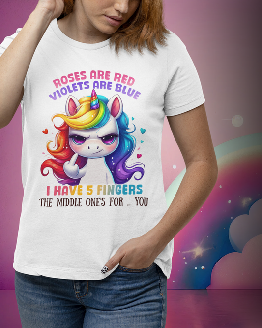 5 Fingers Unicorn - Women's Shirt