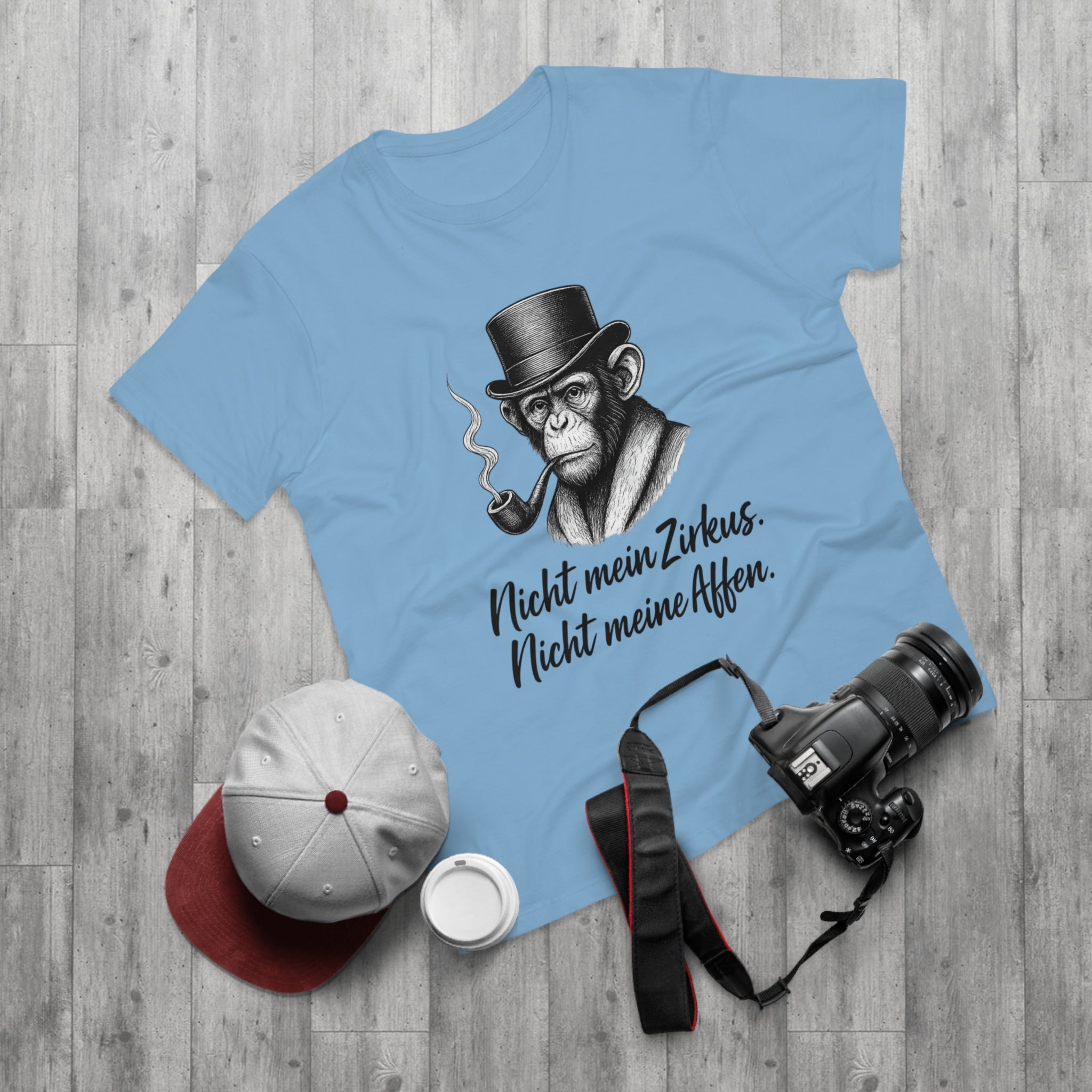 Fun Monkey Quote T-Shirt for Men, Casual Tee, Unique Gift, Humor Shirt, Birthday Gift, Animal Lover Top