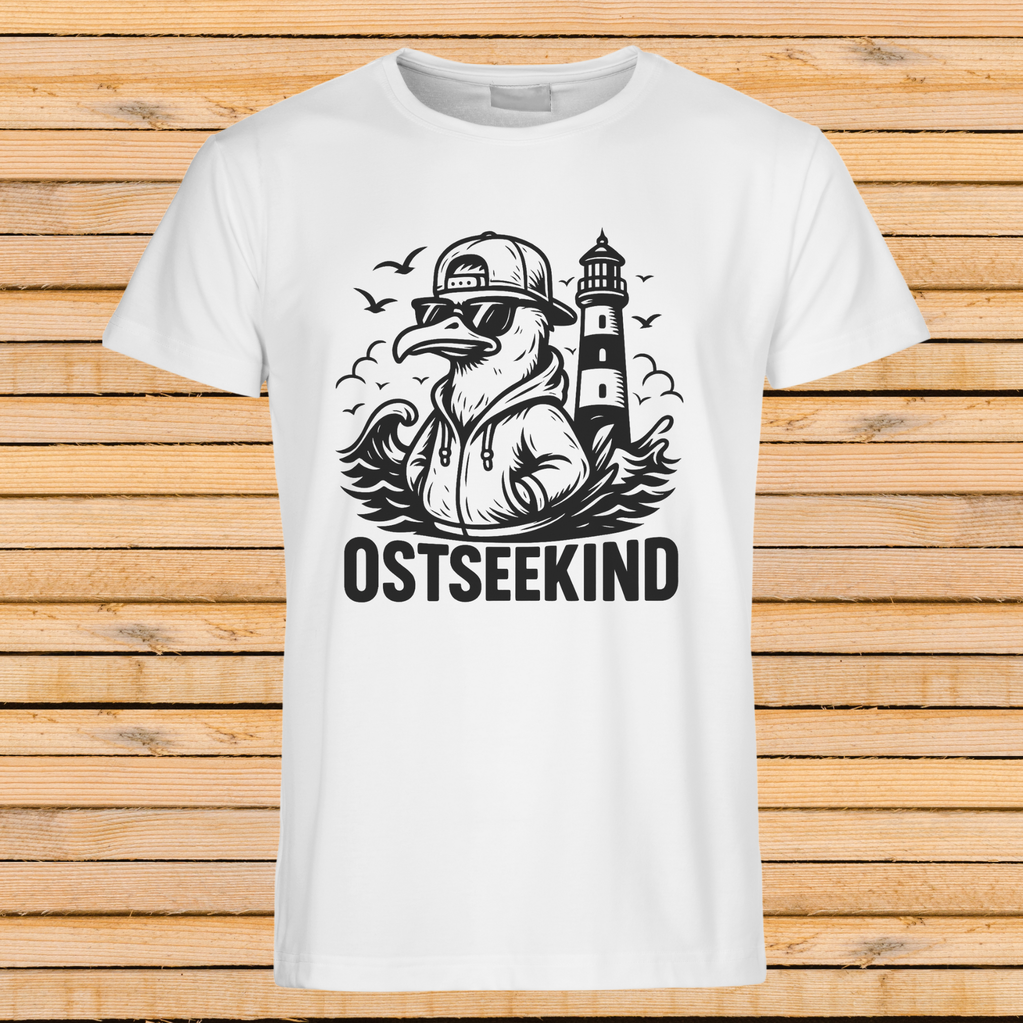 Ostseekind | T-Shirt Herren | Nordisch. Frei. Maritim.