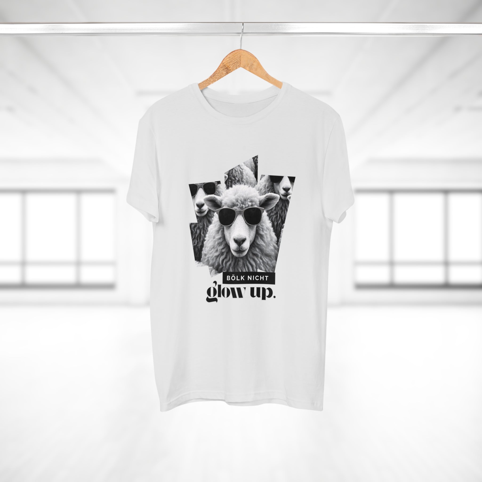 BÖLK NICHT. GLOW UP - Sarkasmus trifft Selfcare – T-Shirt mit Statement